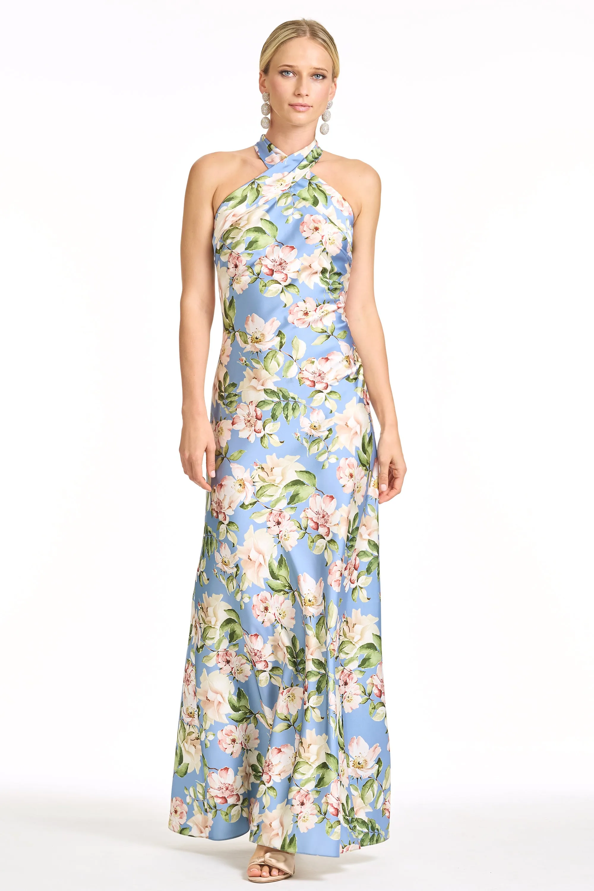 LAURANT GOWN - TWILIGHT CAMELLIAS sold by Sachin + Babi
