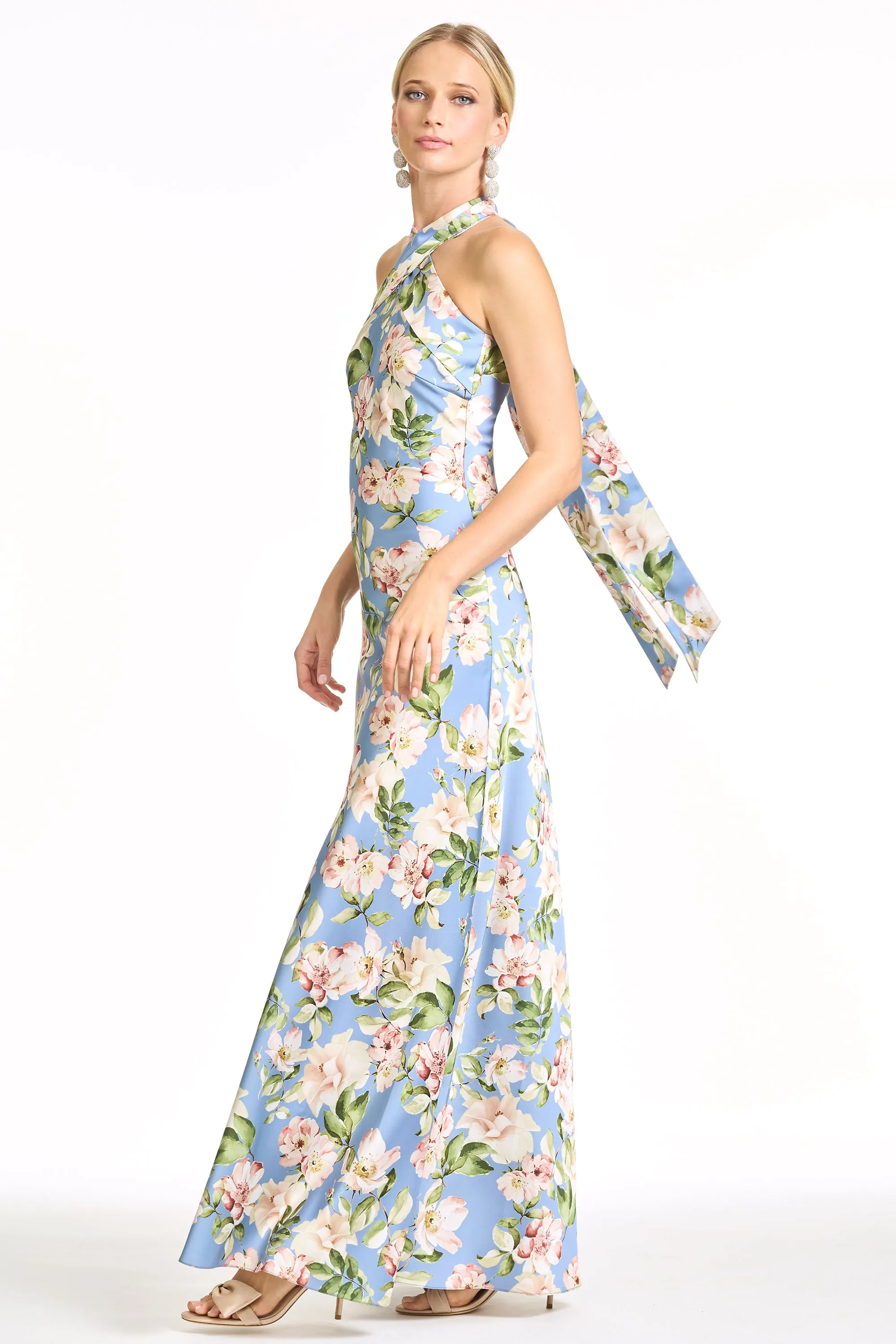 LAURANT GOWN - TWILIGHT CAMELLIAS sold by Sachin + Babi product image thumbnail 5