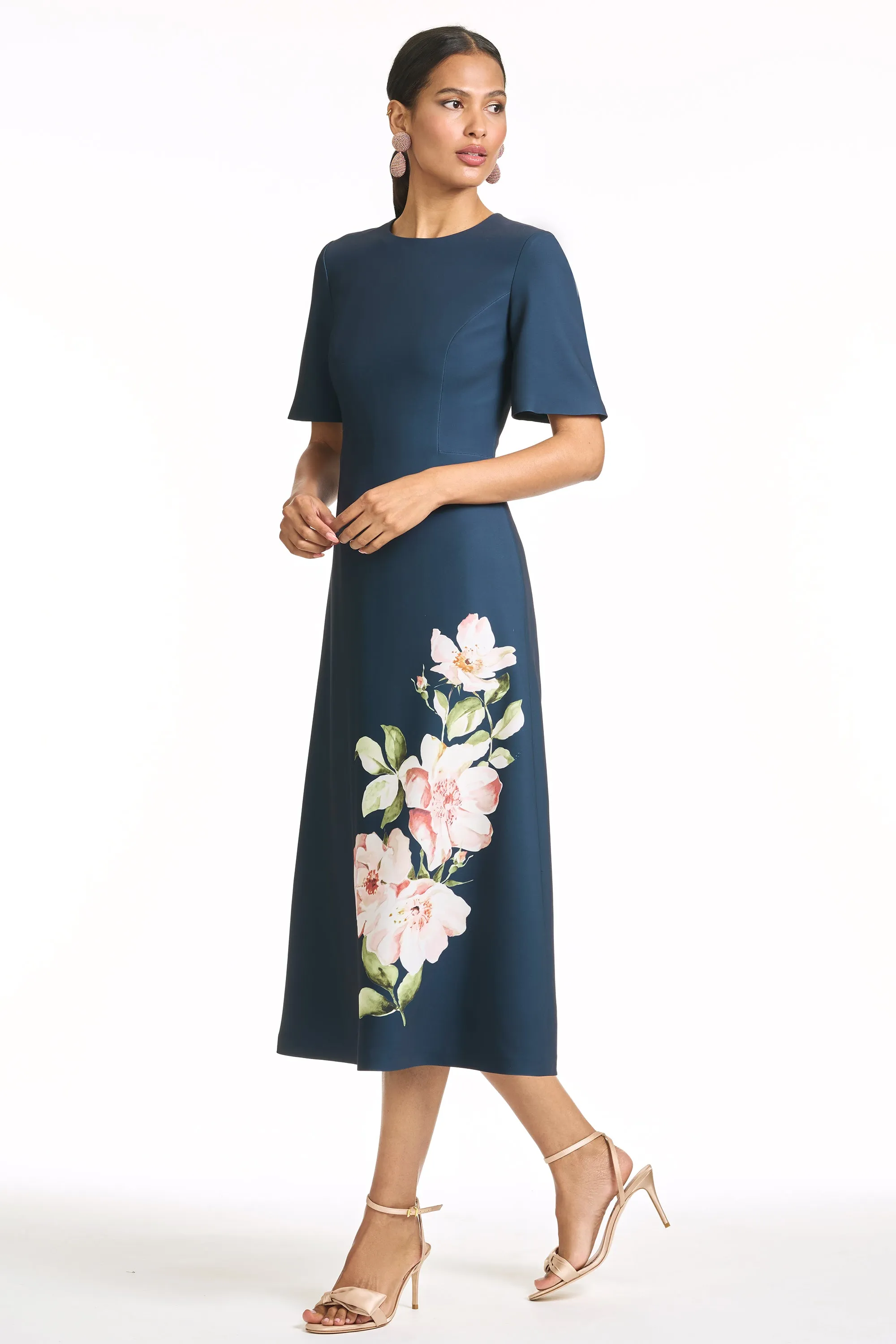 FAIRFIELD DRESS - NAVY RACEME sold by Sachin + Babi product image thumbnail 3