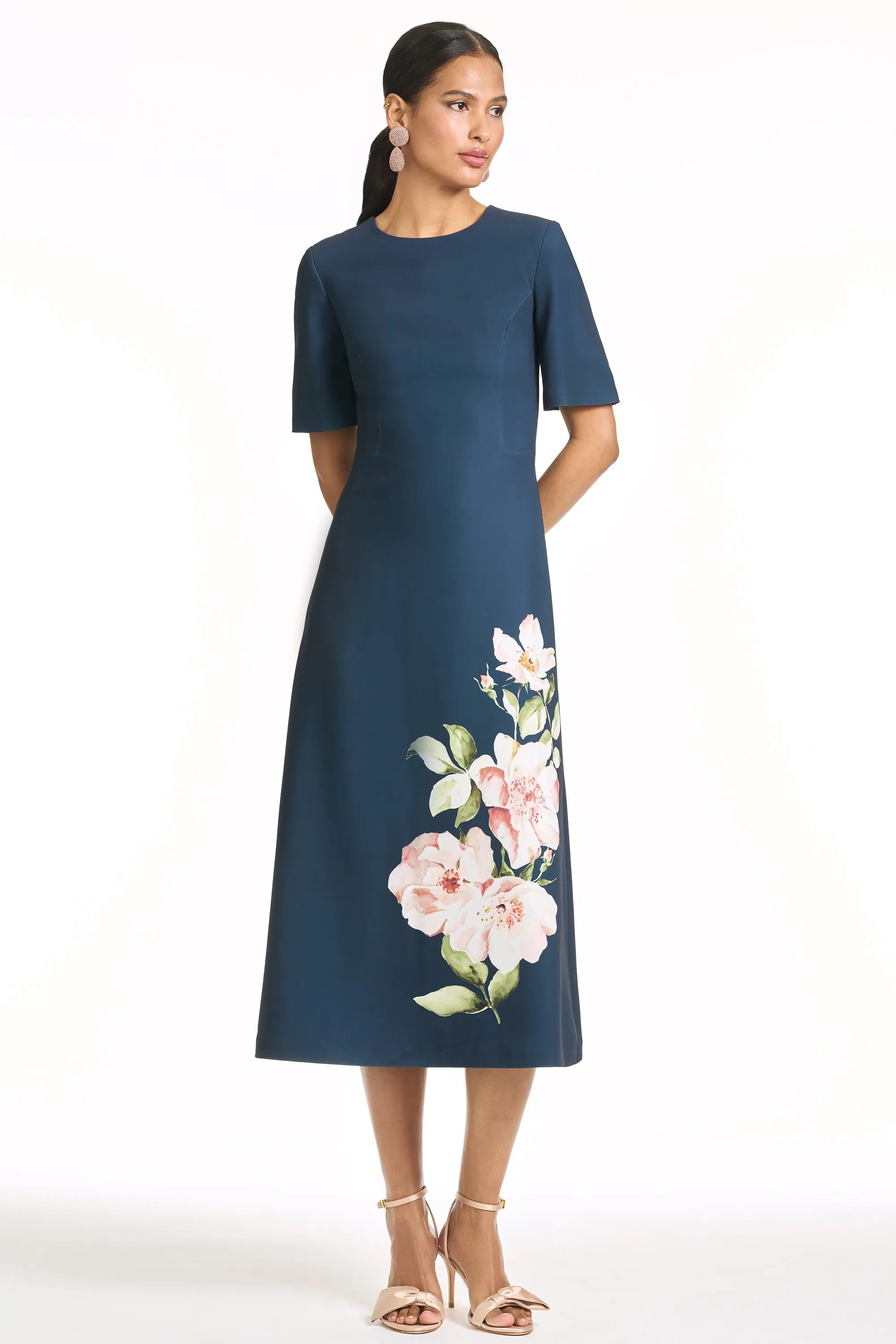 FAIRFIELD DRESS - NAVY RACEME sold by Sachin + Babi product image thumbnail 2