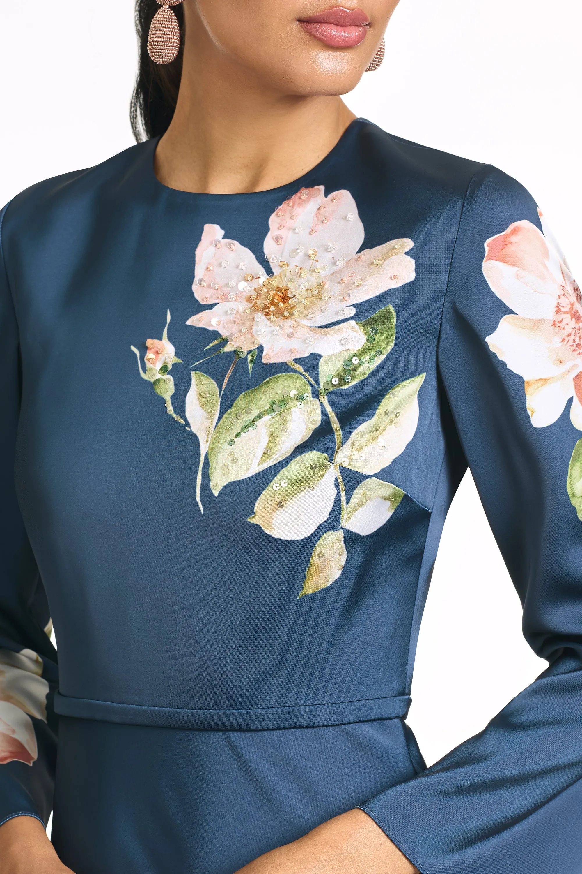 EMBELLISHED ALEX GOWN - NIGHT BLOOMS sold by Sachin + Babi product image thumbnail 2