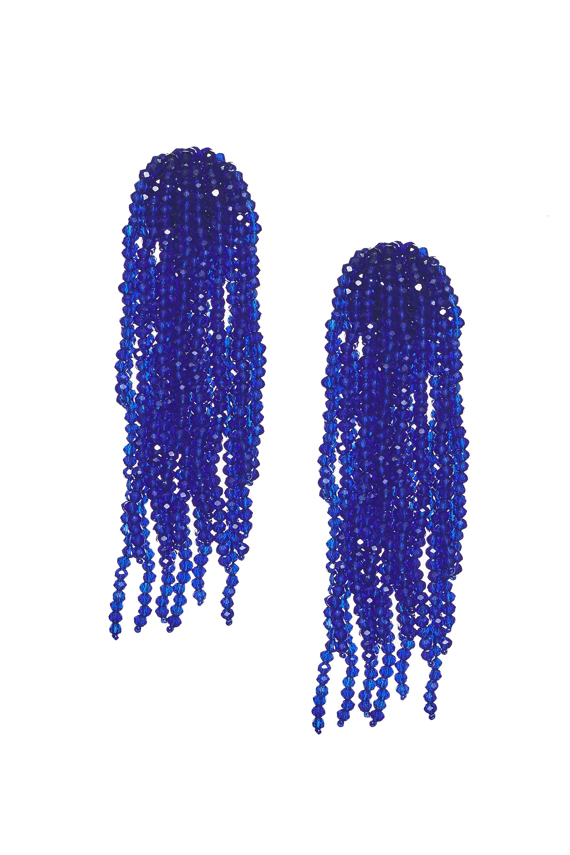 🎁 FOUNTAIN EARRINGS - COBALT (100% off) sold by Sachin + Babi product image thumbnail 2