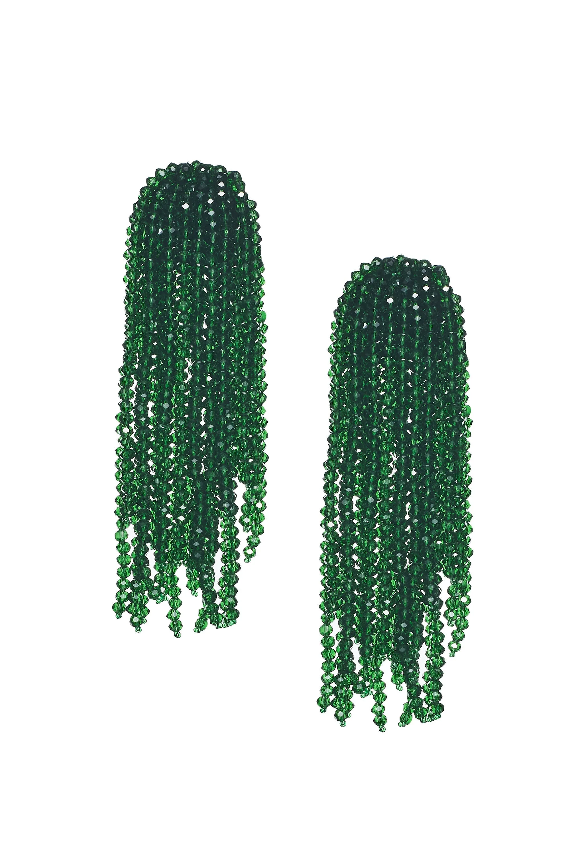 🎁 FOUNTAIN EARRINGS - EMERALD (100% off) sold by Sachin + Babi product image thumbnail 2