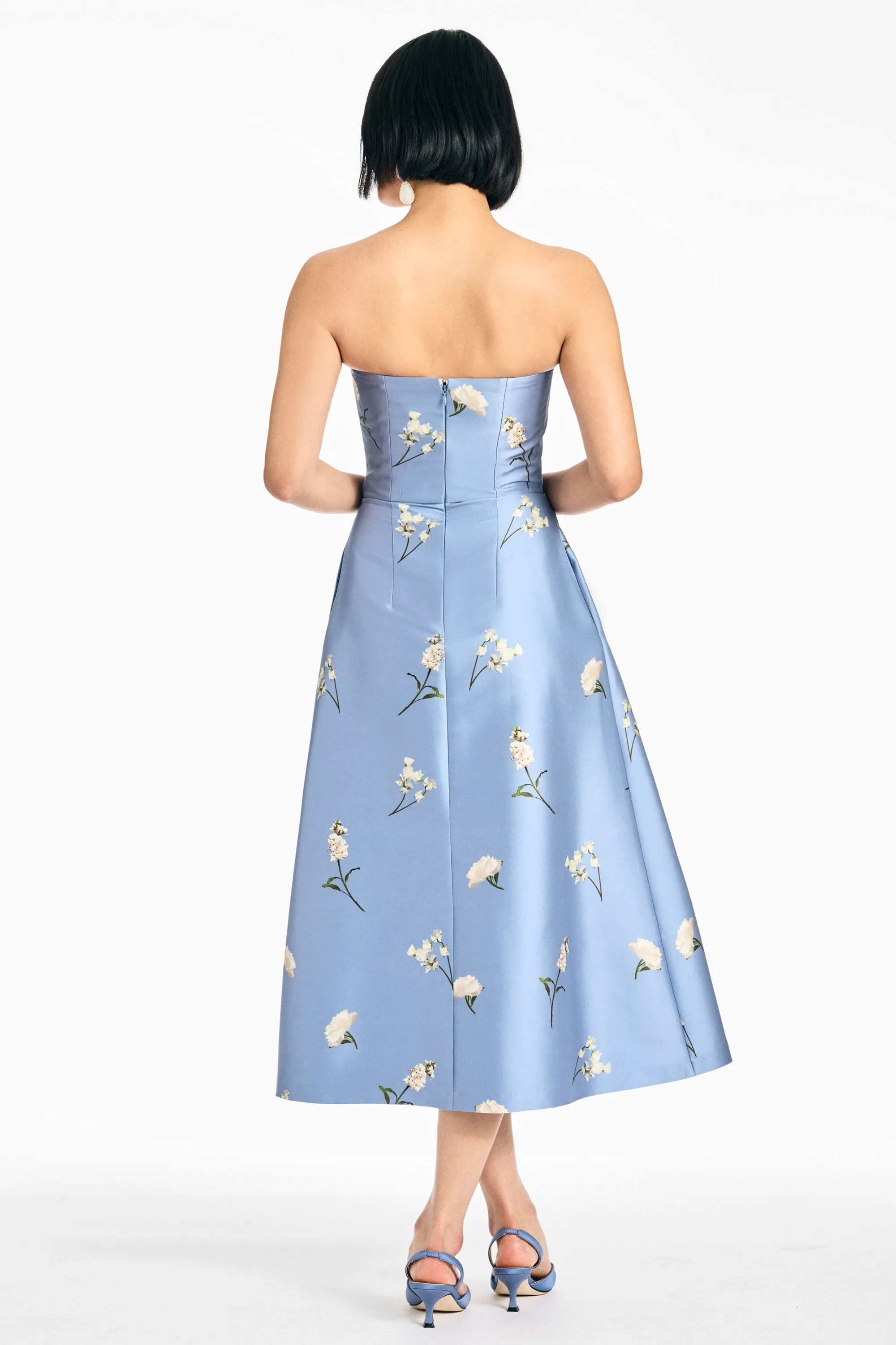 SHAY DRESS - TWILIGHT ROSES sold by Sachin + Babi product image thumbnail 5