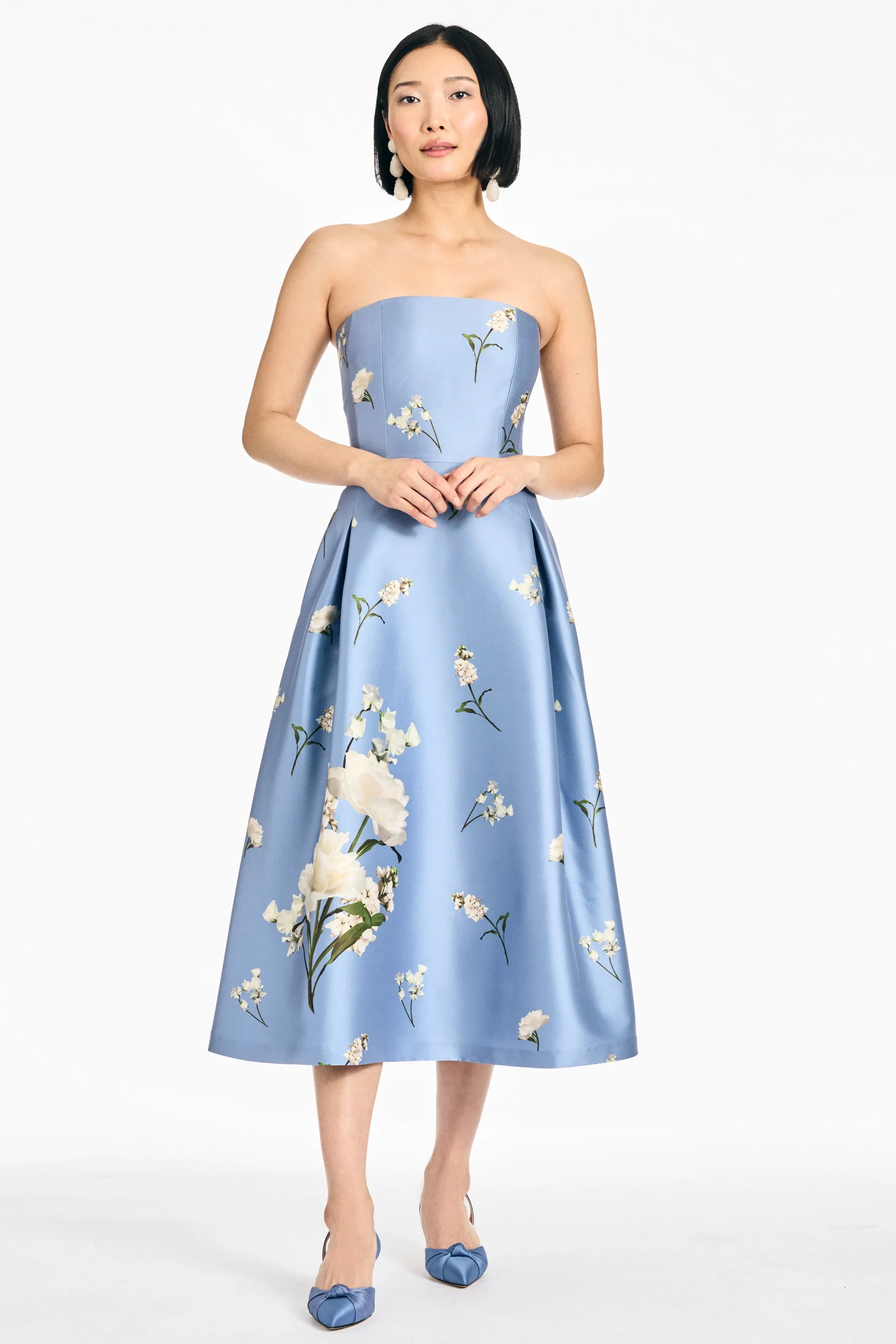 SHAY DRESS - TWILIGHT ROSES sold by Sachin + Babi product image thumbnail 3