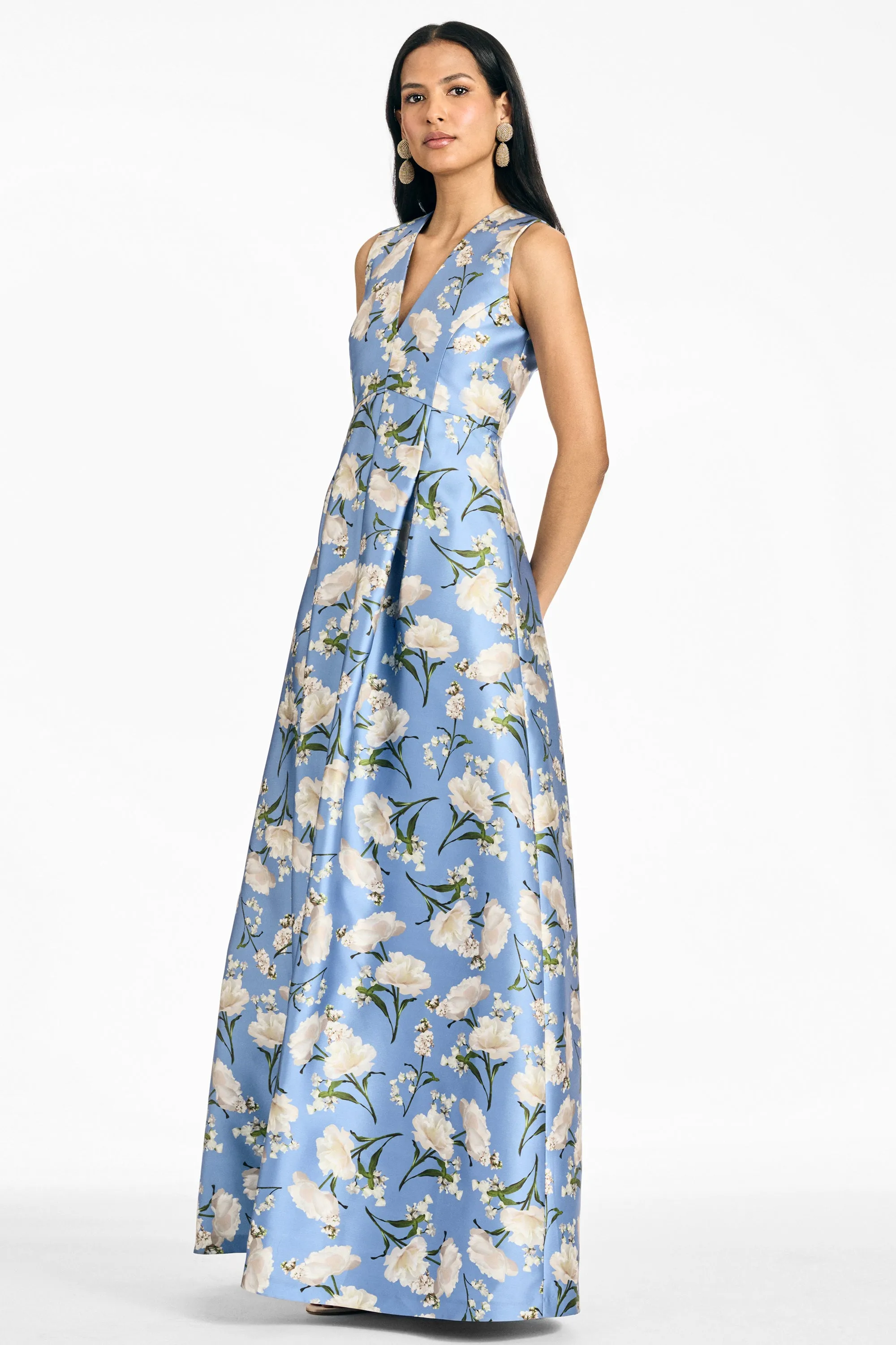 BROOKLYNNE GOWN - TWILIGHT GARDENS sold by Sachin + Babi product image thumbnail 3