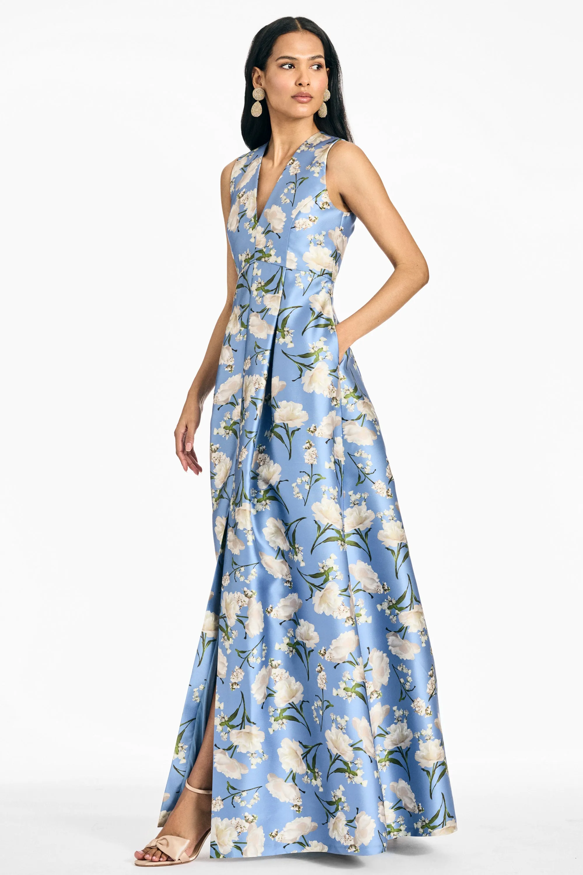 BROOKLYNNE GOWN - TWILIGHT GARDENS sold by Sachin + Babi product image thumbnail 5