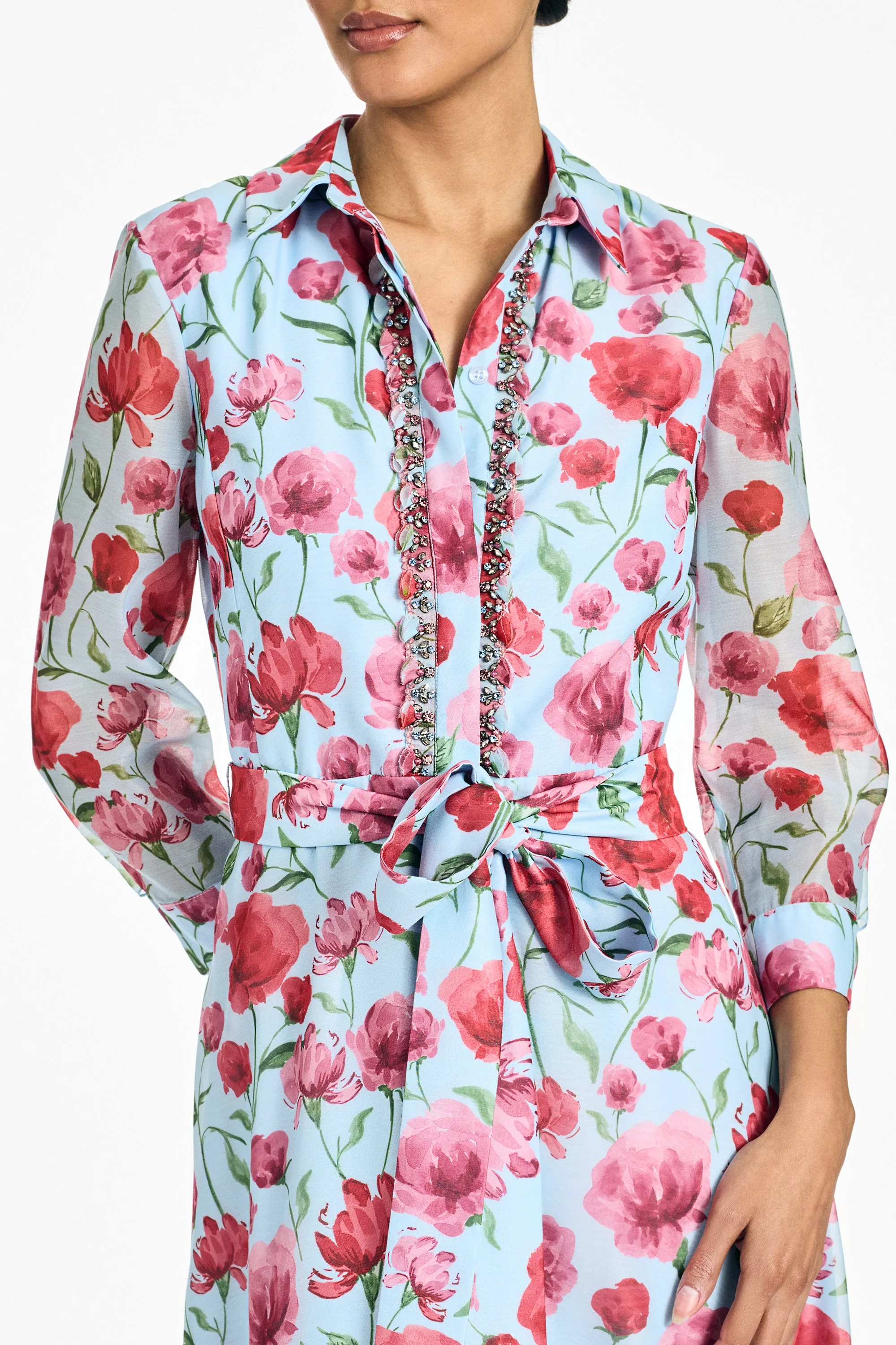 ADDISON GOWN - SKY POPPIES sold by Sachin + Babi product image thumbnail 3