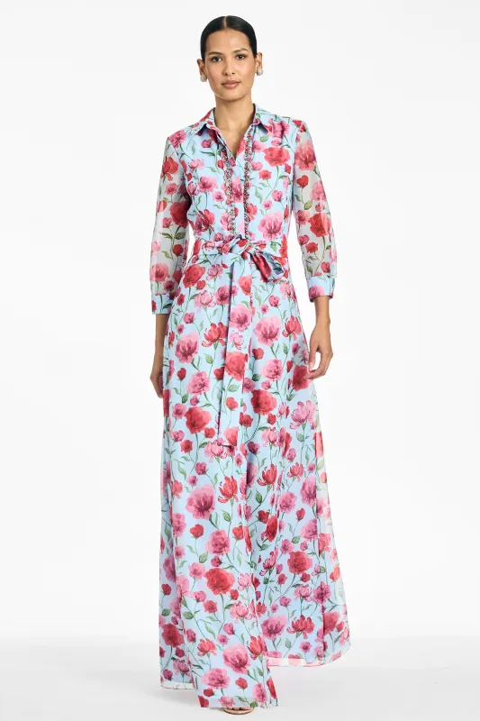 ADDISON GOWN - SKY POPPIES made by Sachin + Babi