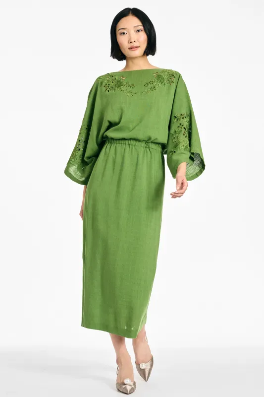 KIERA DRESS - FERN GREEN made by Sachin + Babi