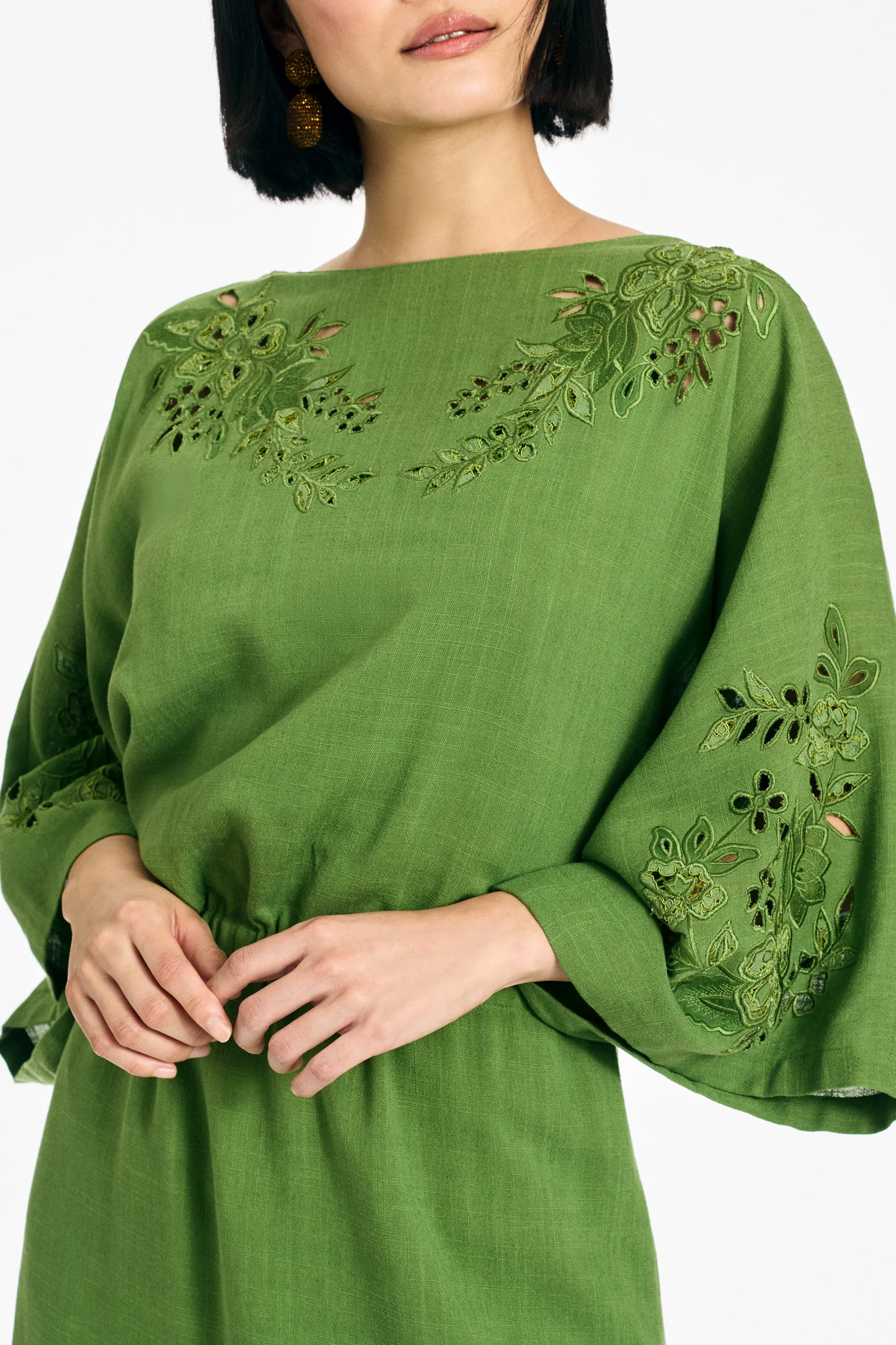 KIERA DRESS - FERN GREEN sold by Sachin + Babi product image thumbnail 2