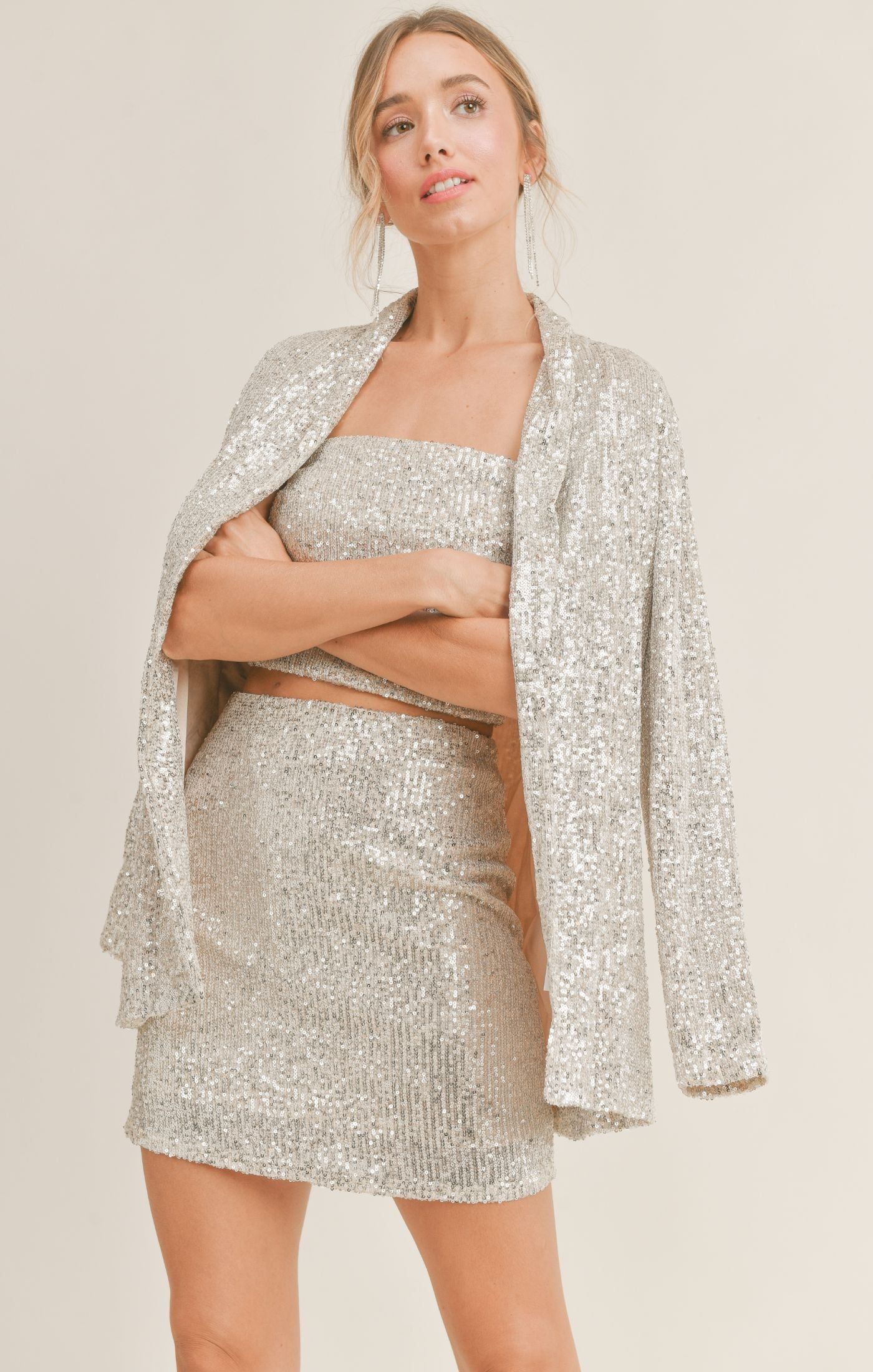 Disco Inferno Blazer sold by Sadie & Sage