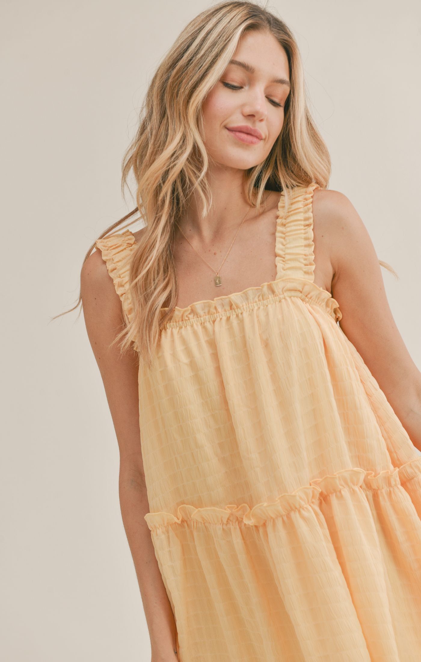 Spring Sunshine Mini Dress sold by Sadie & Sage product image thumbnail 4
