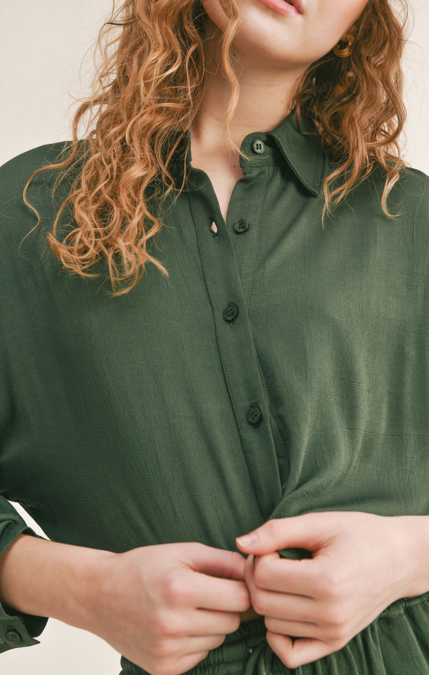 Rory Crop Shirt sold by Sadie & Sage product image thumbnail 2