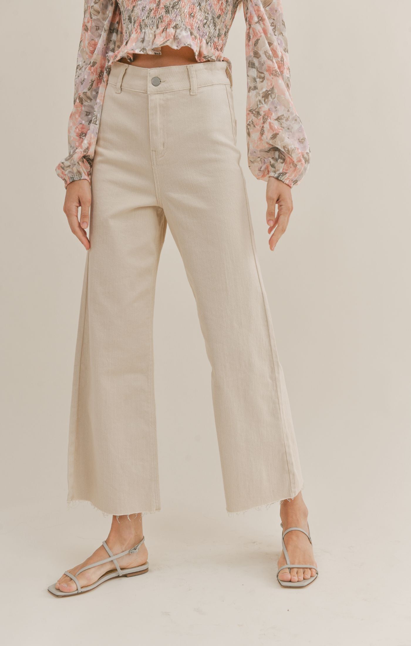 Clear Eyes Denim Pants sold by Sadie & Sage