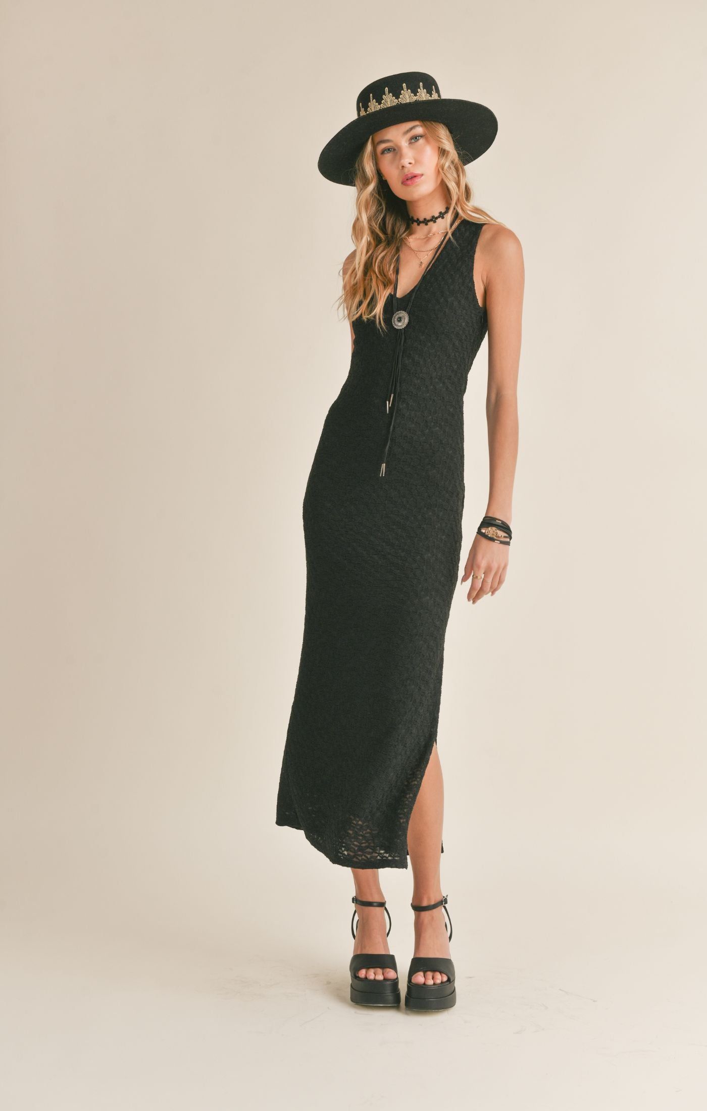 No Fuss Maxi Dress sold by Sadie & Sage product image thumbnail 4