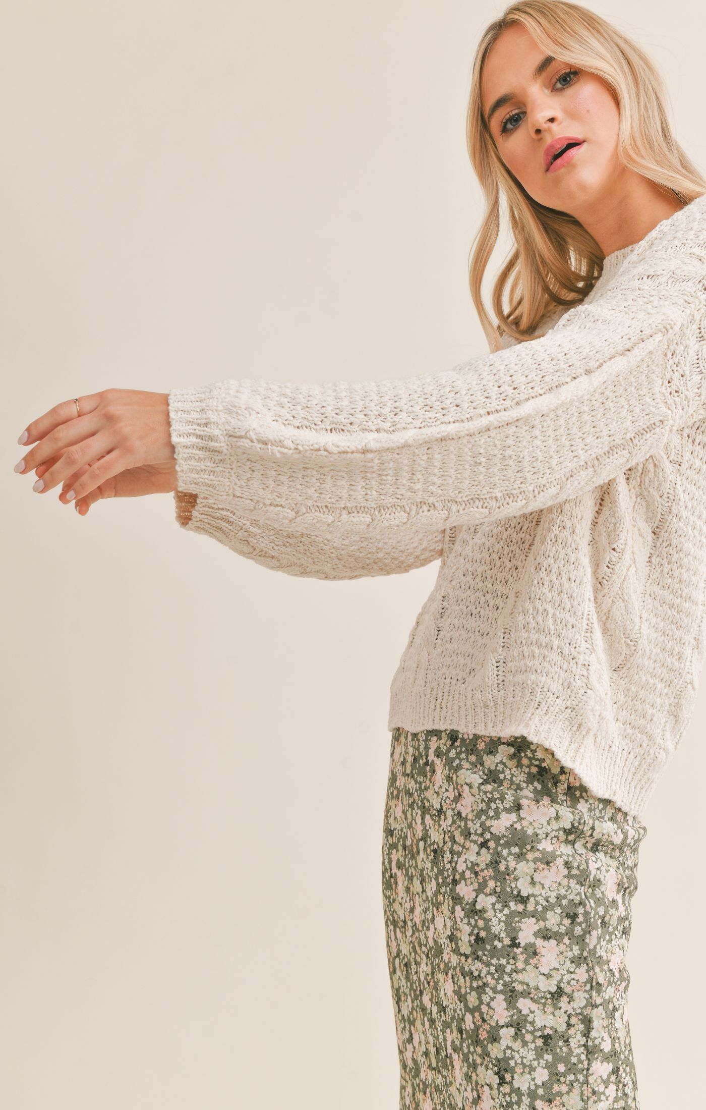 Vera Knit Sweater sold by Sadie & Sage product image thumbnail 4