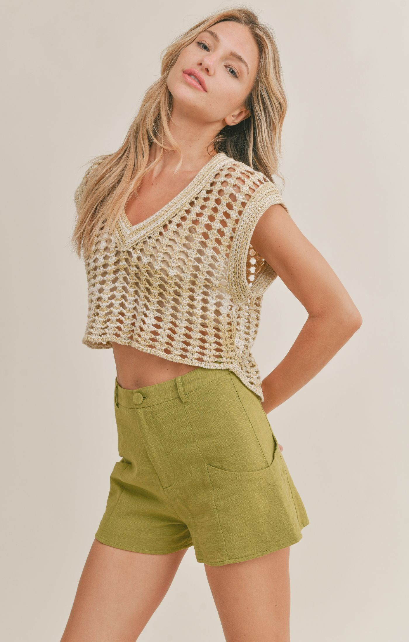 Lexa Sweater Vest sold by Sadie & Sage product image thumbnail 2