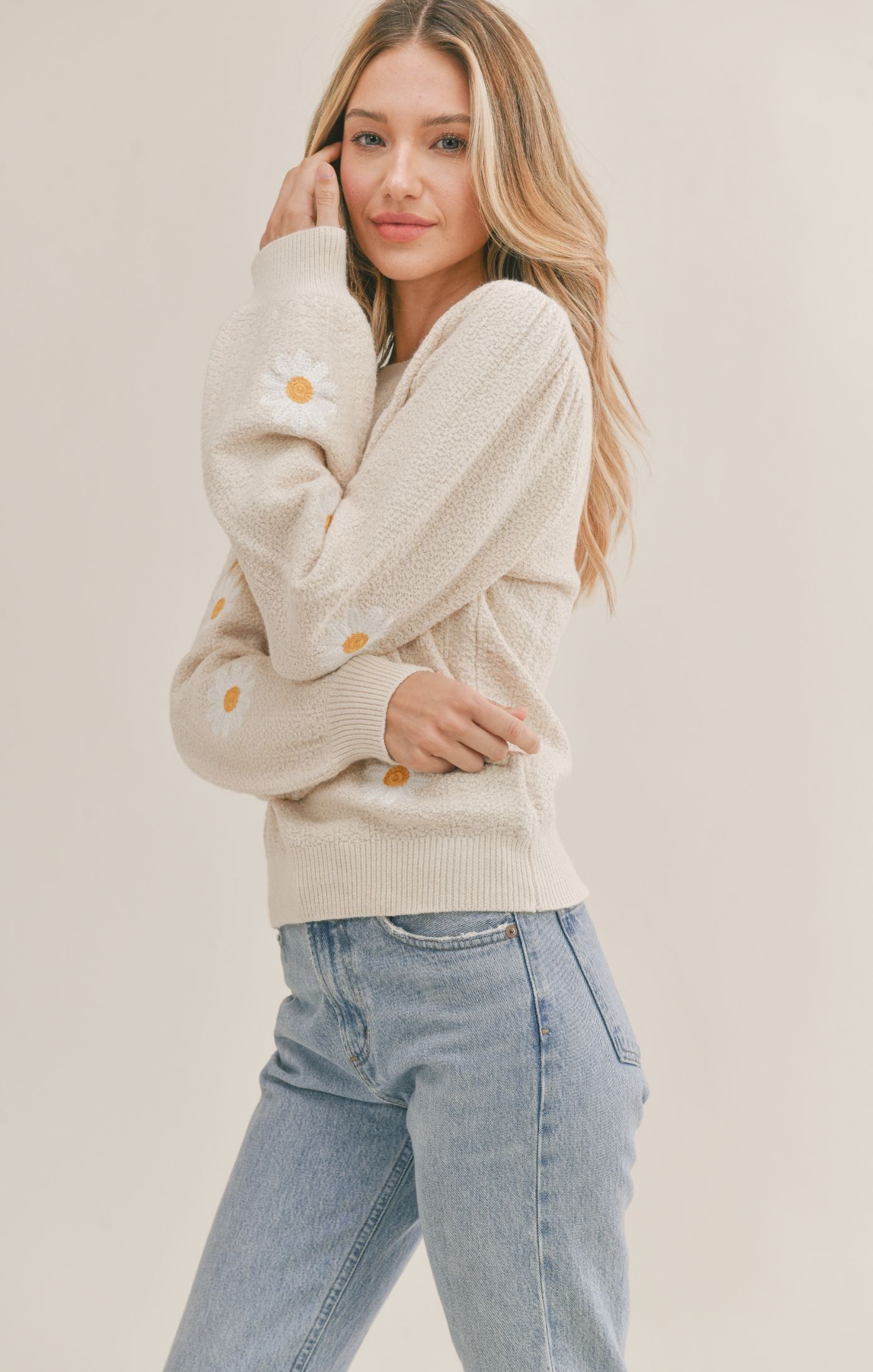 Sunflower Sand Sweater sold by Sadie & Sage product image thumbnail 4