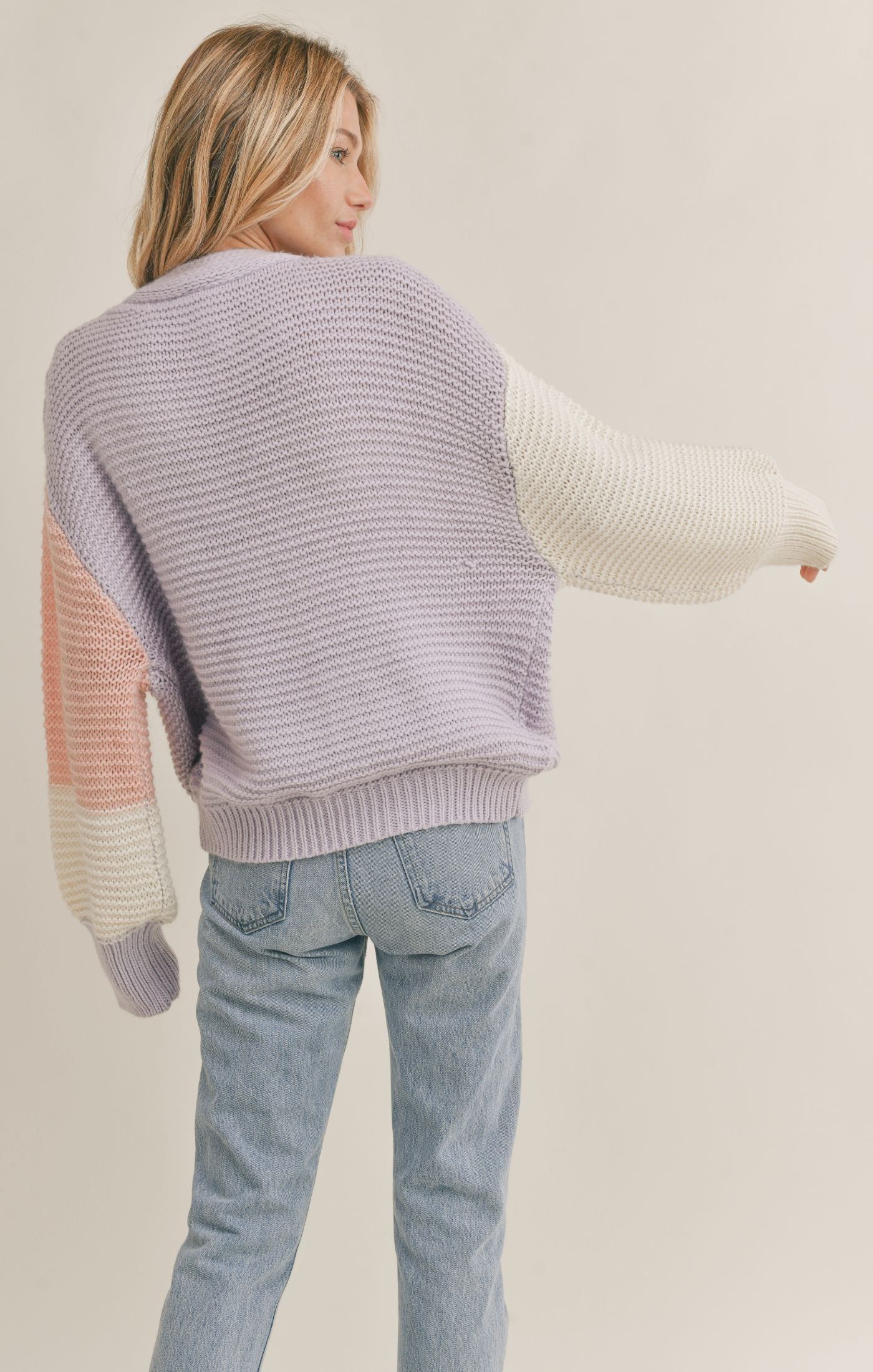 Cotton Candy Sky Cardigan sold by Sadie & Sage product image thumbnail 3