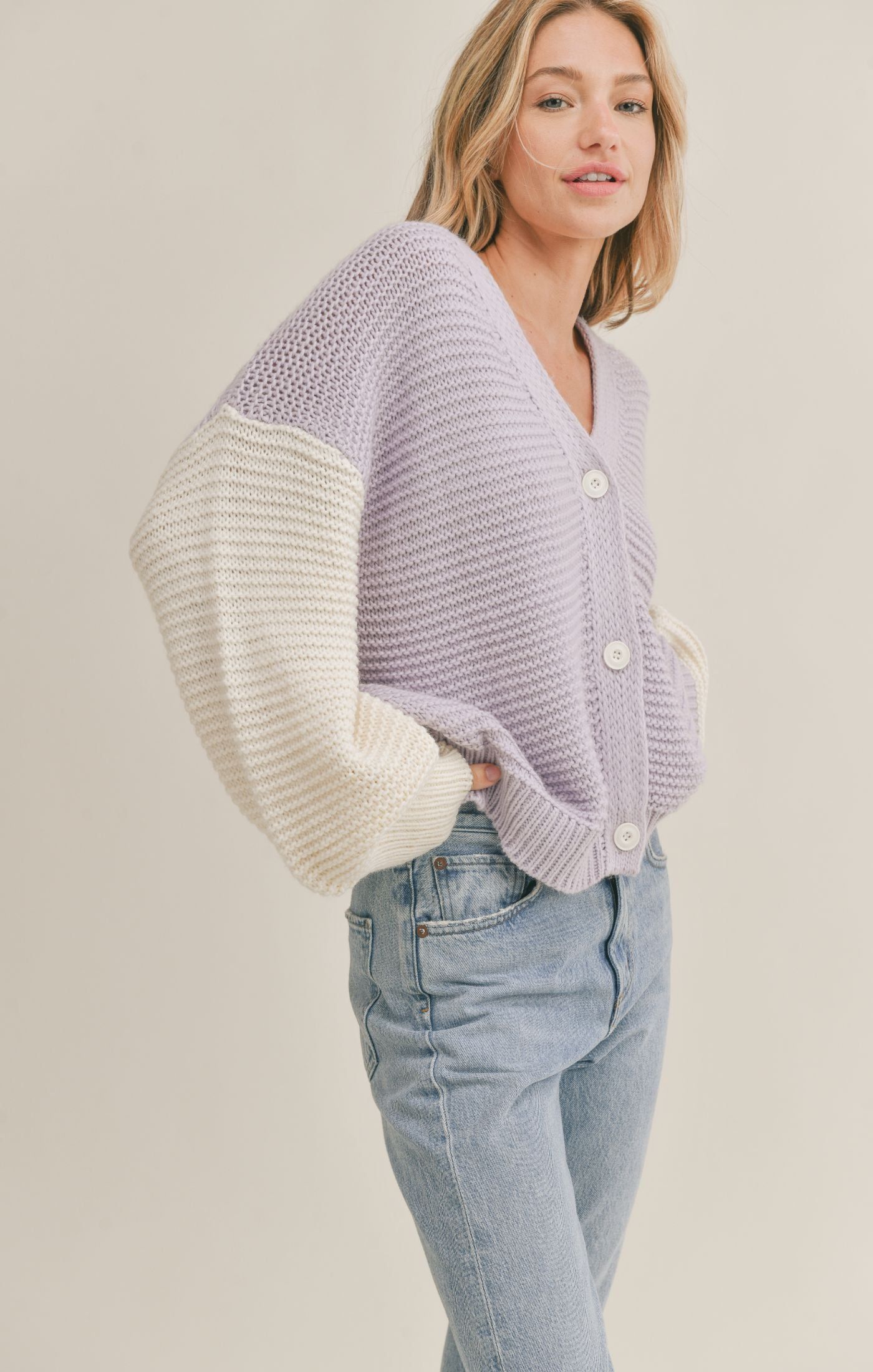 Cotton Candy Sky Cardigan sold by Sadie & Sage product image thumbnail 2