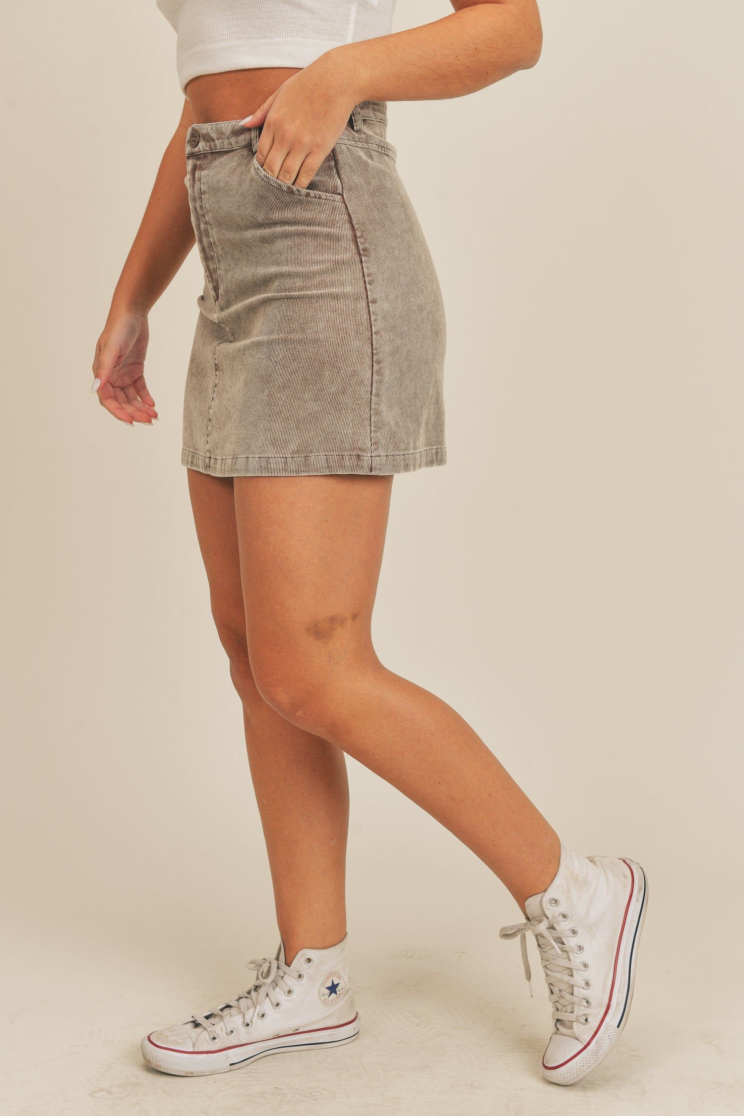 Get Like This Mini Skirt sold by Sadie & Sage product image thumbnail 3