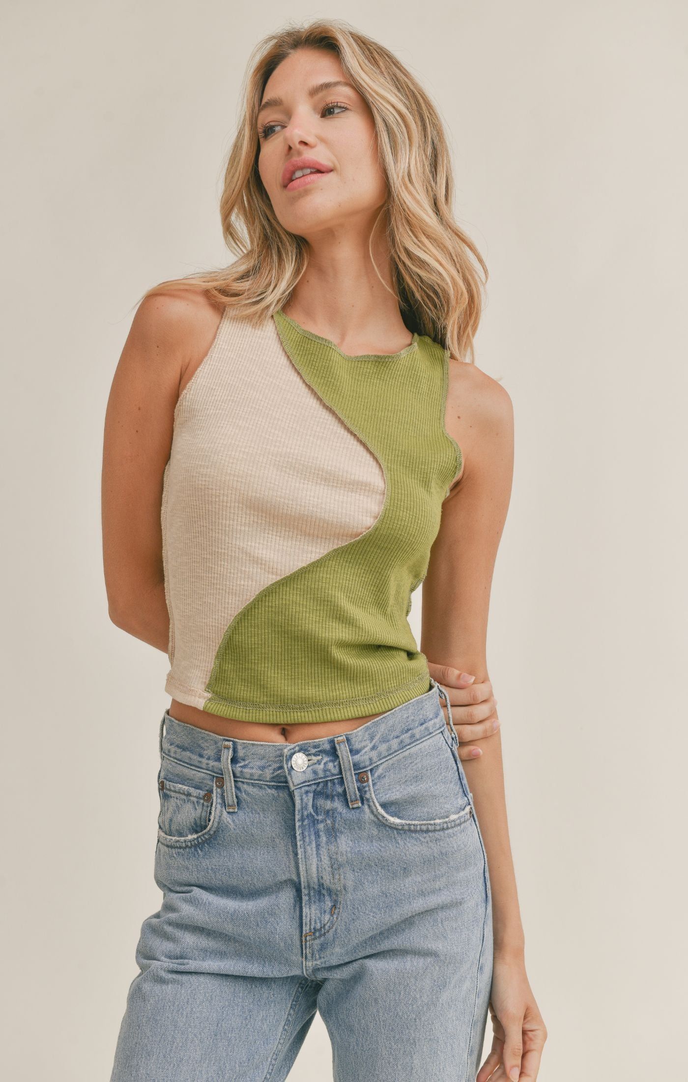 Good Vibes Tank sold by Sadie & Sage