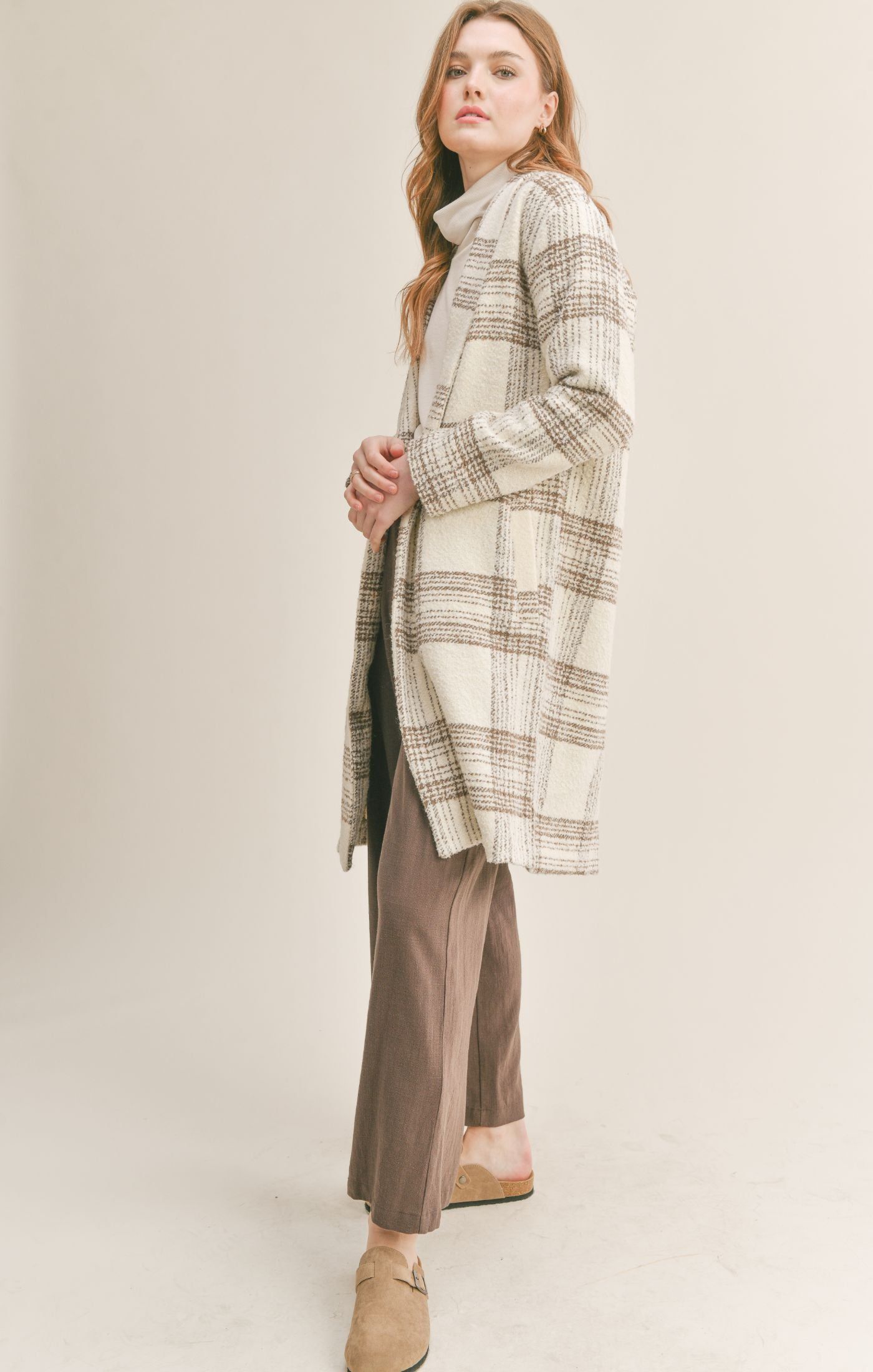 Morning Stroll Plaid Jacket sold by Sadie & Sage product image thumbnail 2