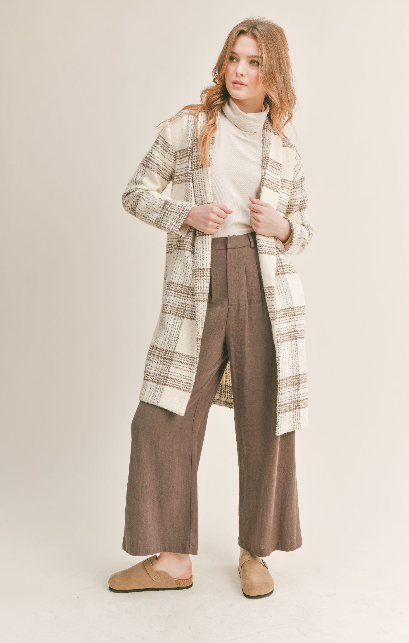 Morning Stroll Plaid Jacket sold by Sadie & Sage product image thumbnail 4