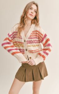 Ruby Striped Cardigan sold by Sadie & Sage