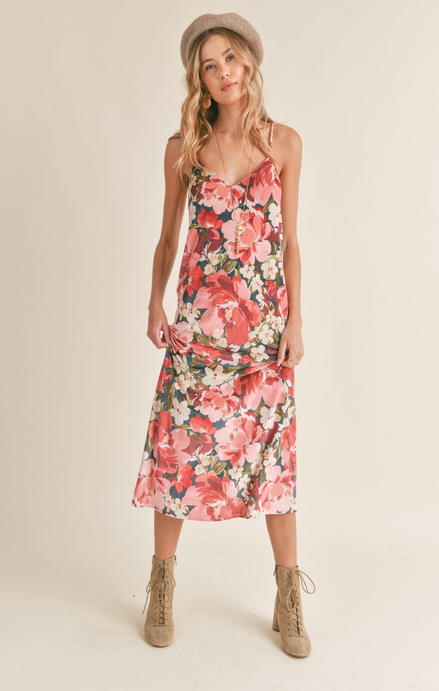 Enchanted Velvet Midi Dress sold by Sadie & Sage