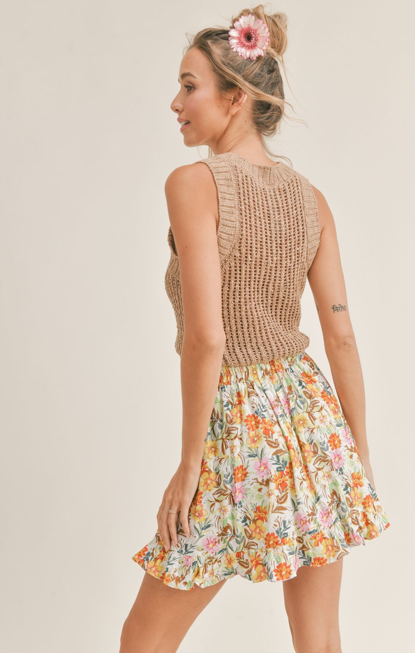 Kona Coffee Sweater Tank sold by Sadie & Sage product image thumbnail 4