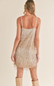 Light Up Sequined Mini Dress sold by Sadie & Sage