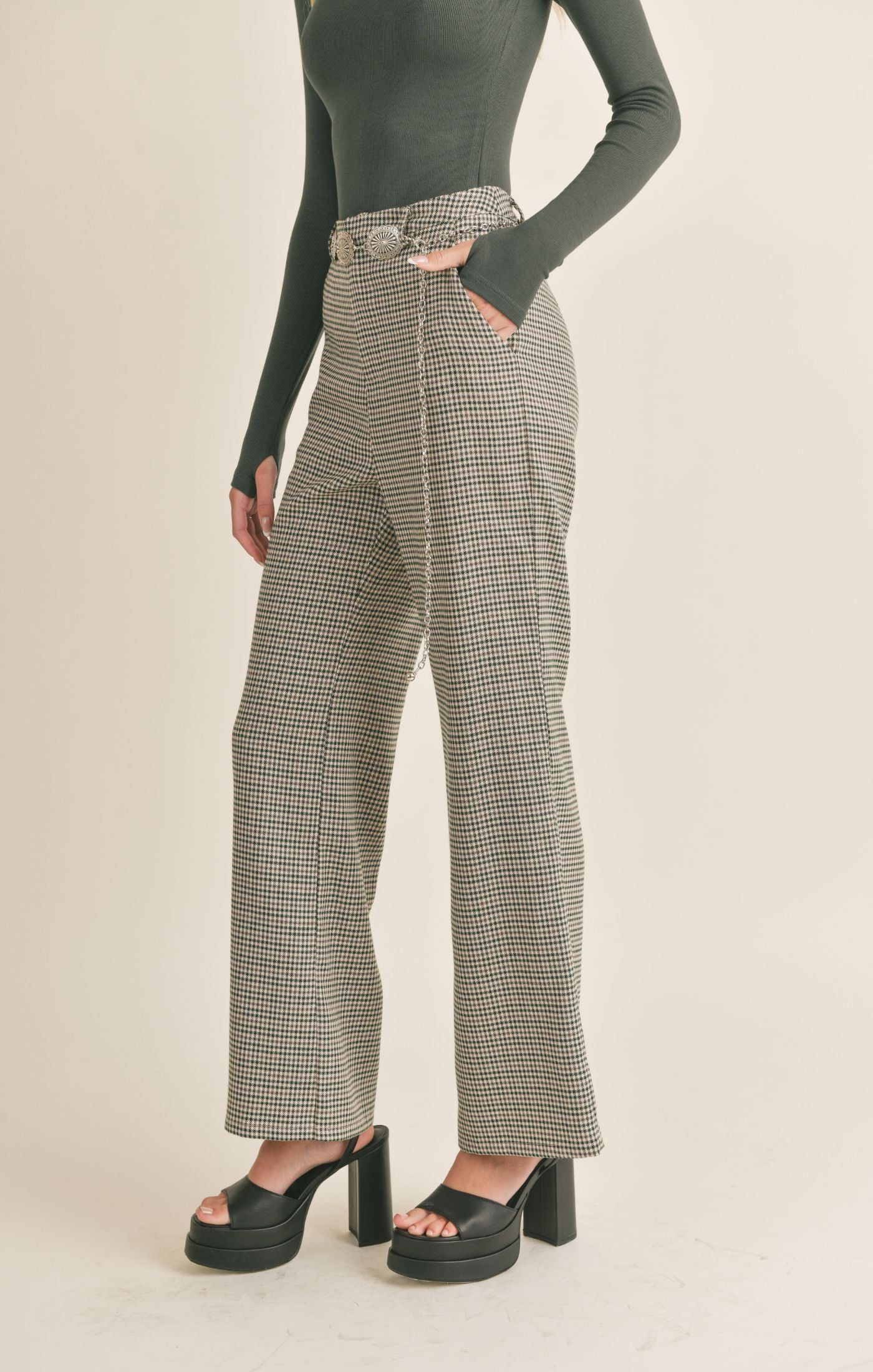 Tavi High Waisted Pants sold by Sadie & Sage product image thumbnail 3