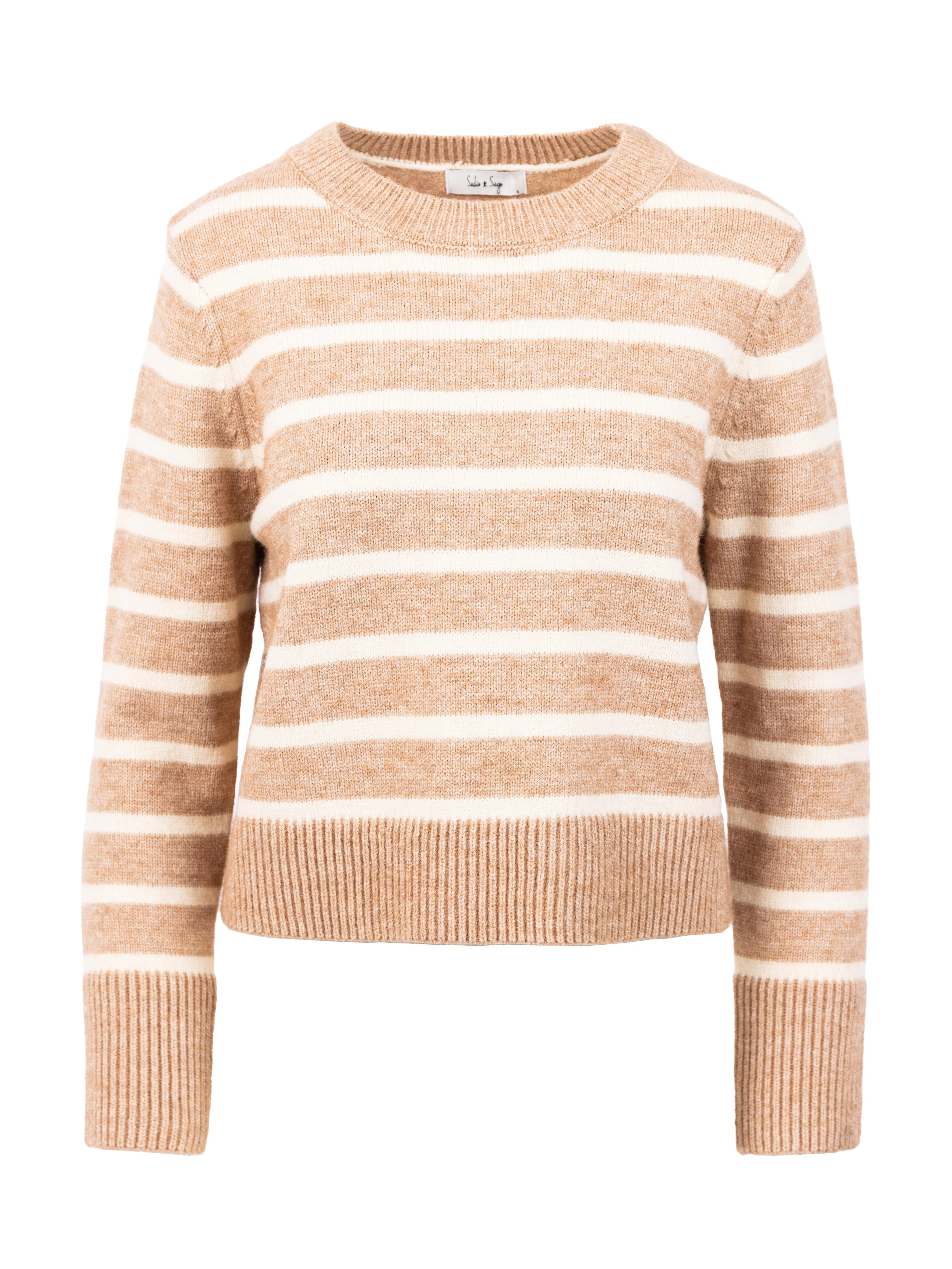 Sheri Stripe Sweater sold by Sadie & Sage