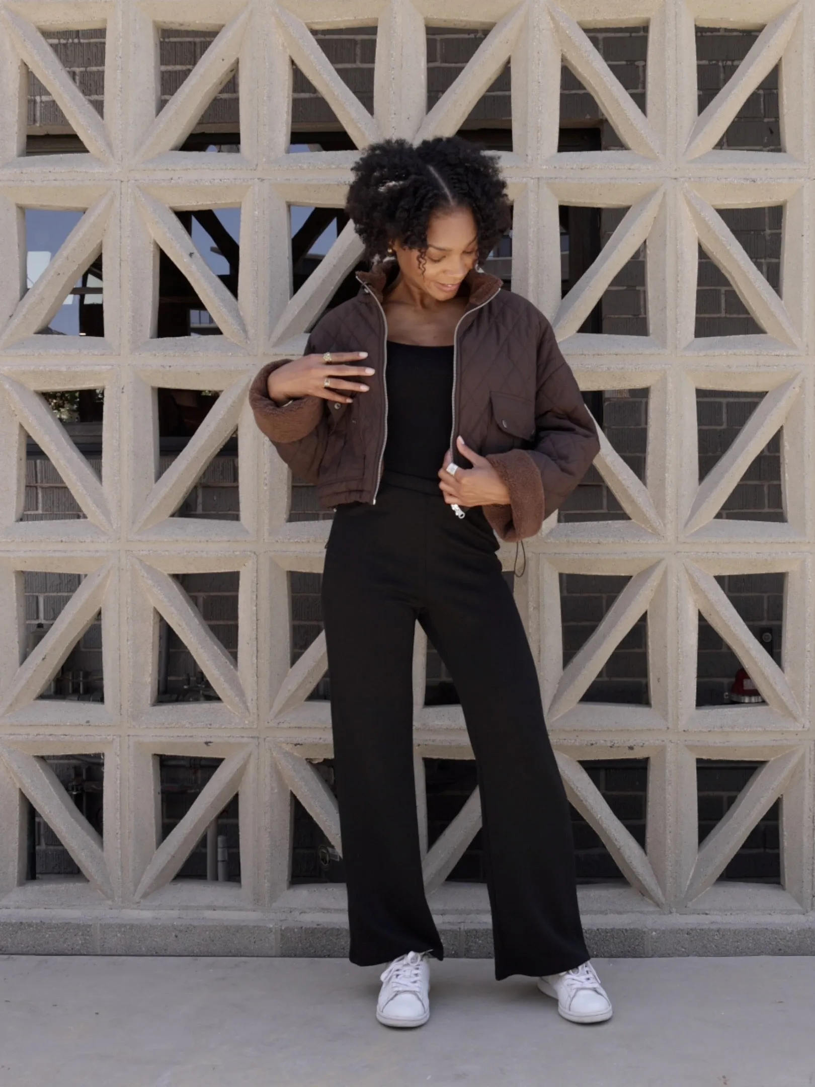 Ashton Quilted Reversible Jacket sold by Sadie & Sage product image thumbnail 3