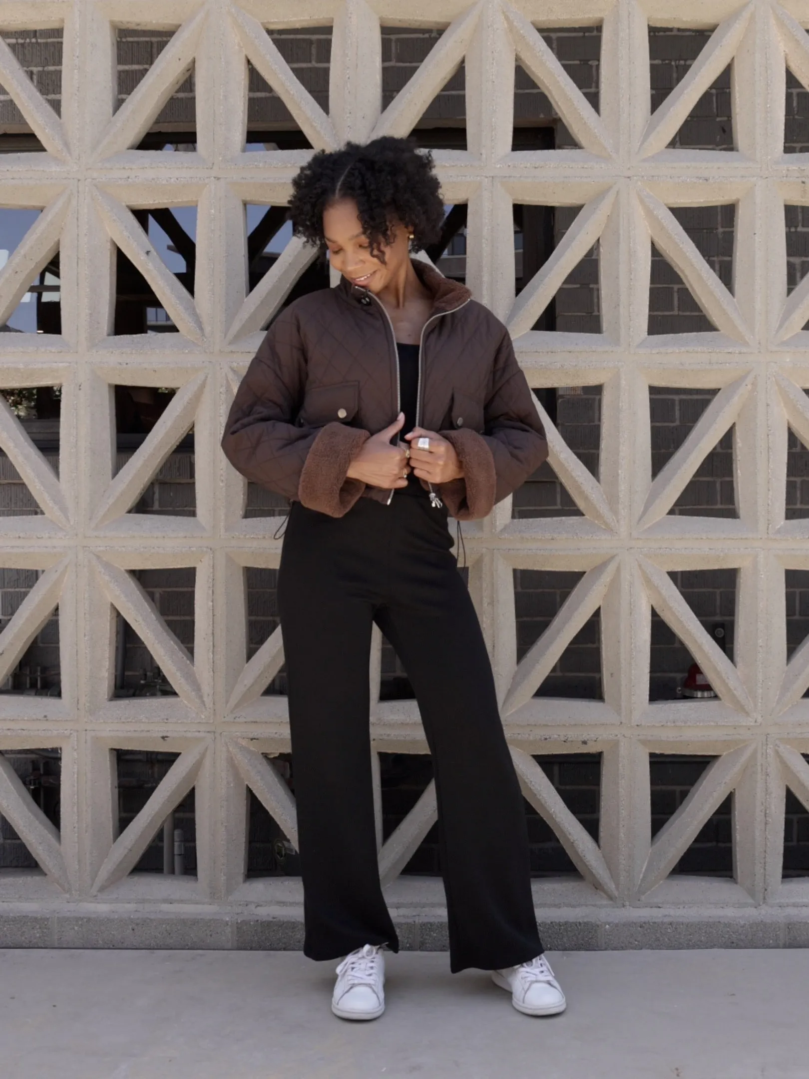 Ashton Quilted Reversible Jacket sold by Sadie & Sage product image thumbnail 2