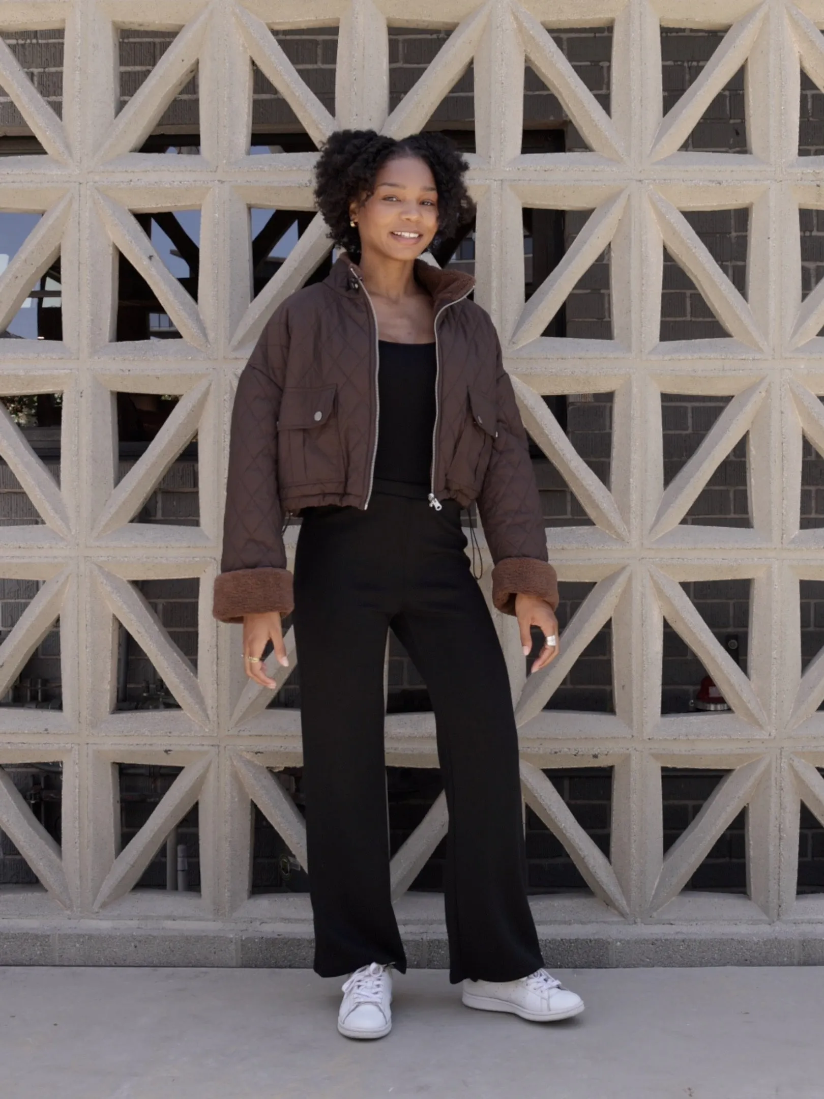 Ashton Quilted Reversible Jacket sold by Sadie & Sage product image thumbnail 4