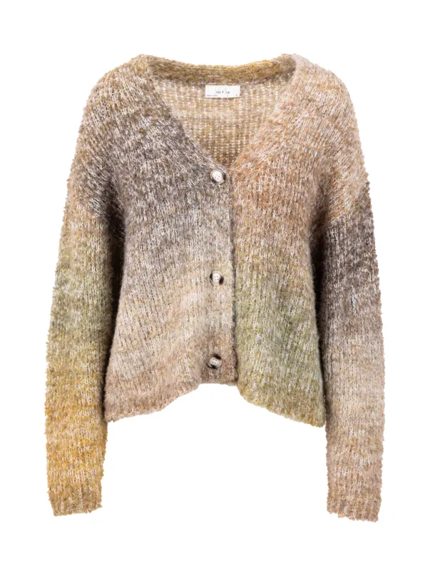 Smiley Ombre Cardigan sold by Sadie & Sage