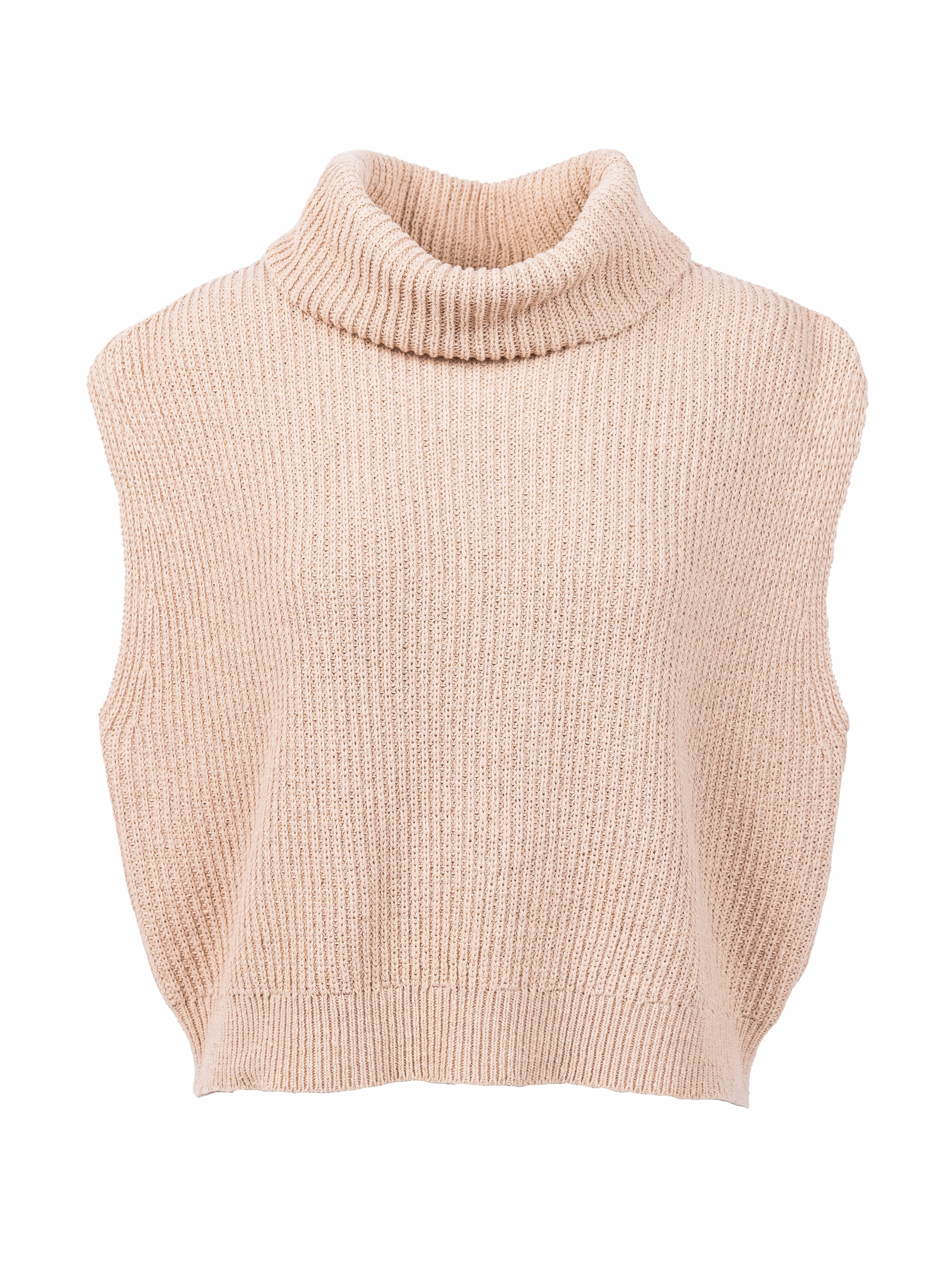 Crosby Turtleneck Vest sold by Sadie & Sage