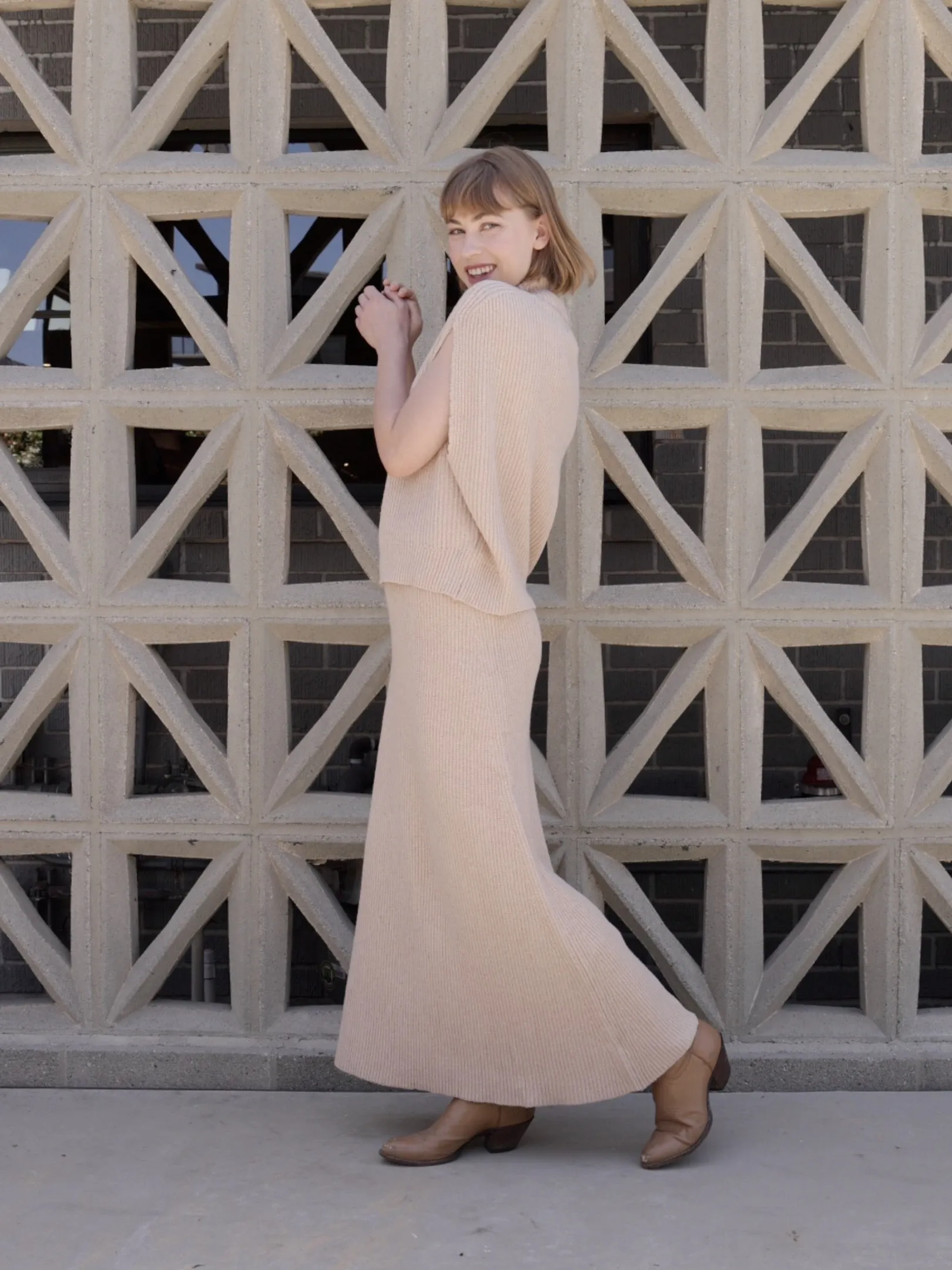 Crosby Turtleneck Vest sold by Sadie & Sage product image thumbnail 3