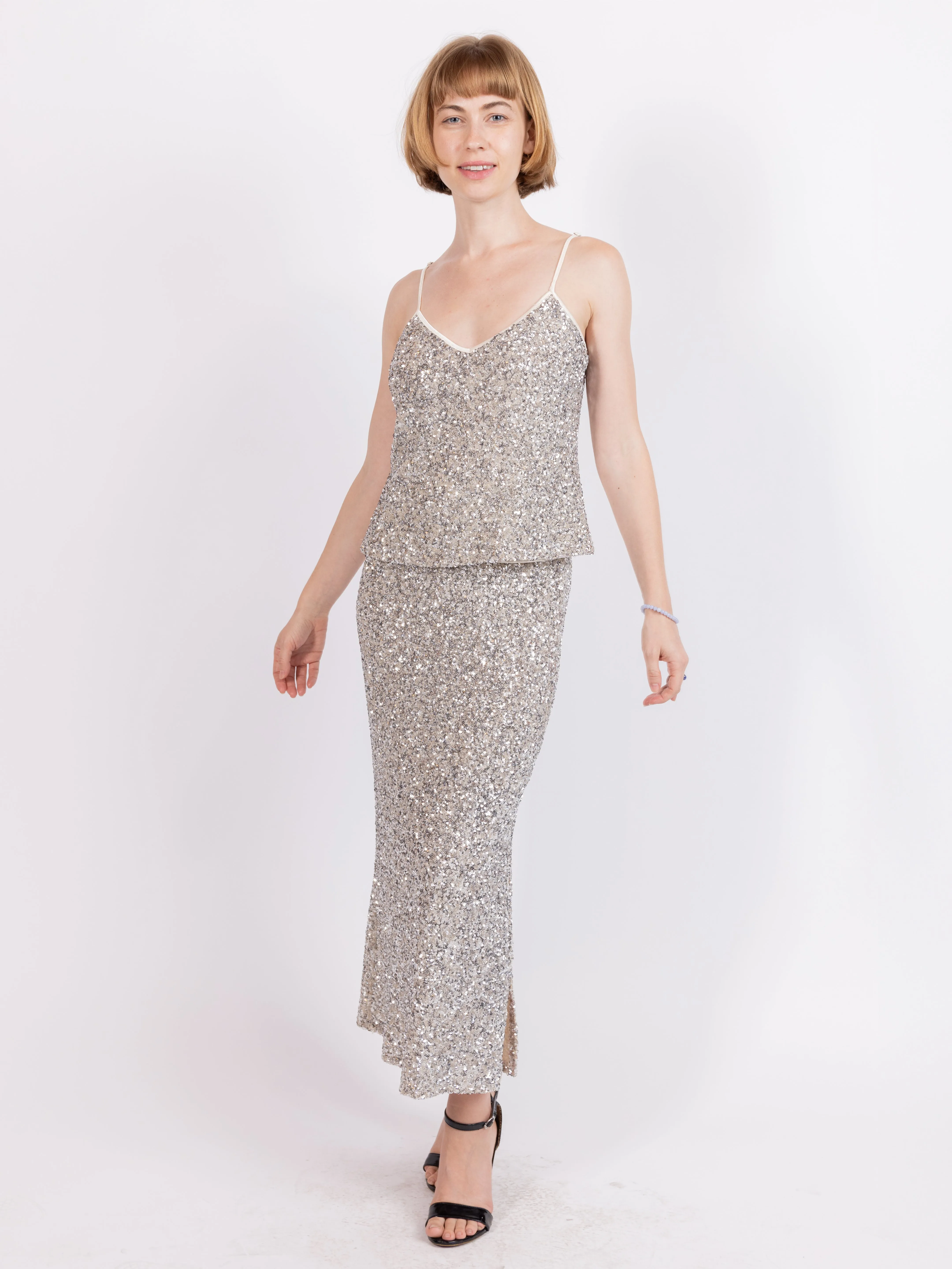 Luster Maxi Skirt sold by Sadie & Sage