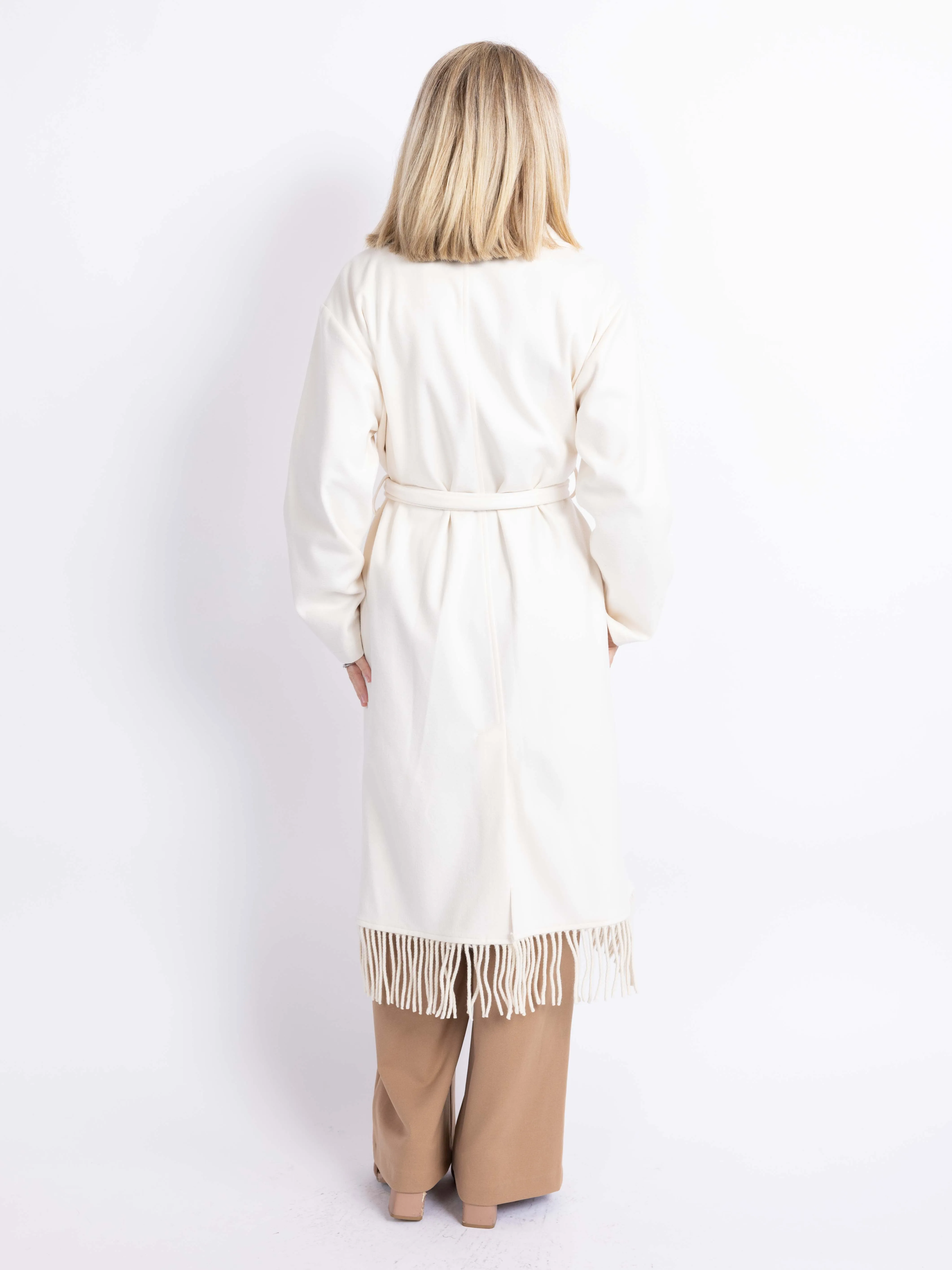 Reeve Fringe Coat sold by Sadie & Sage product image thumbnail 4
