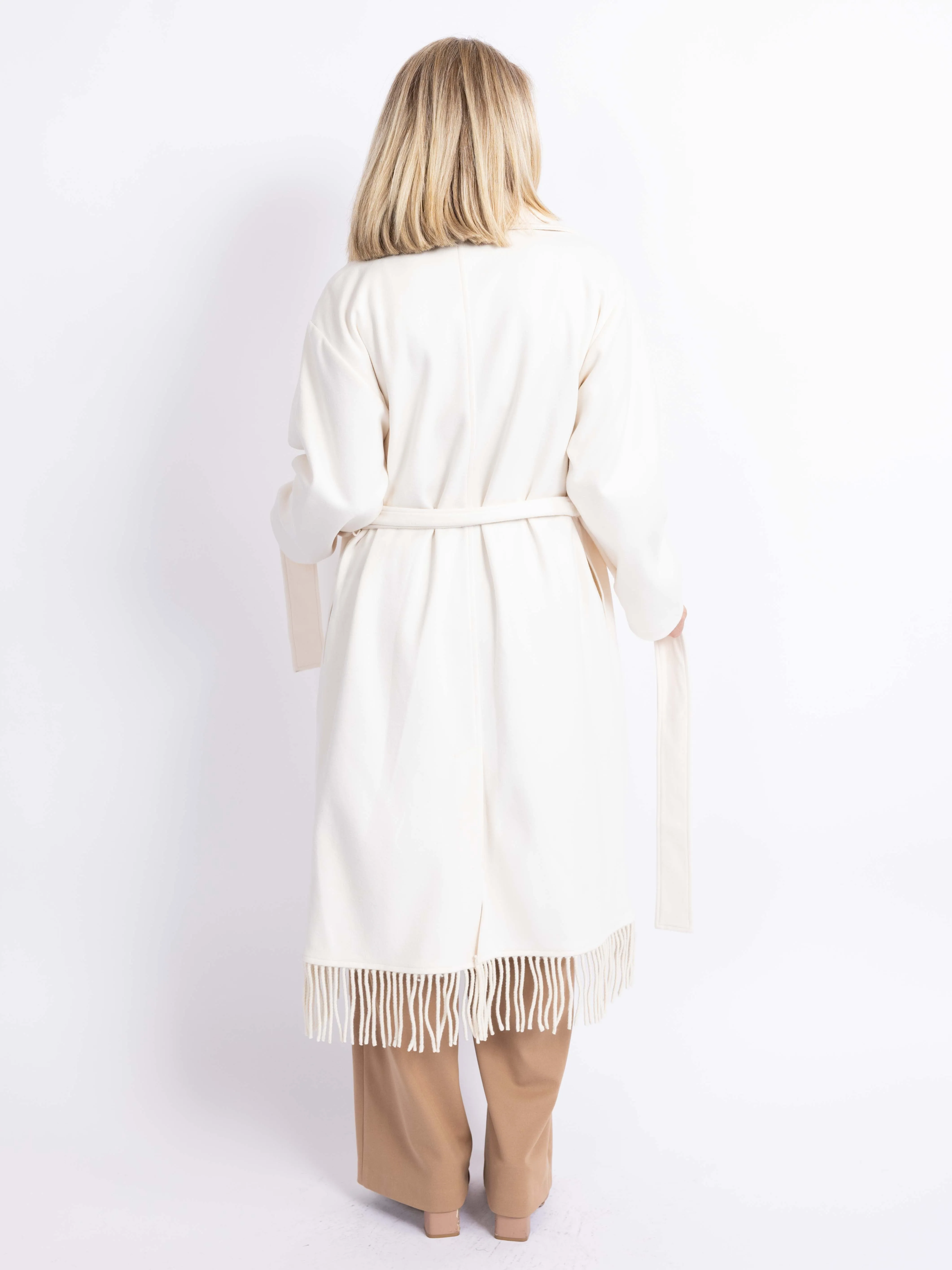 Reeve Fringe Coat sold by Sadie & Sage product image thumbnail 3