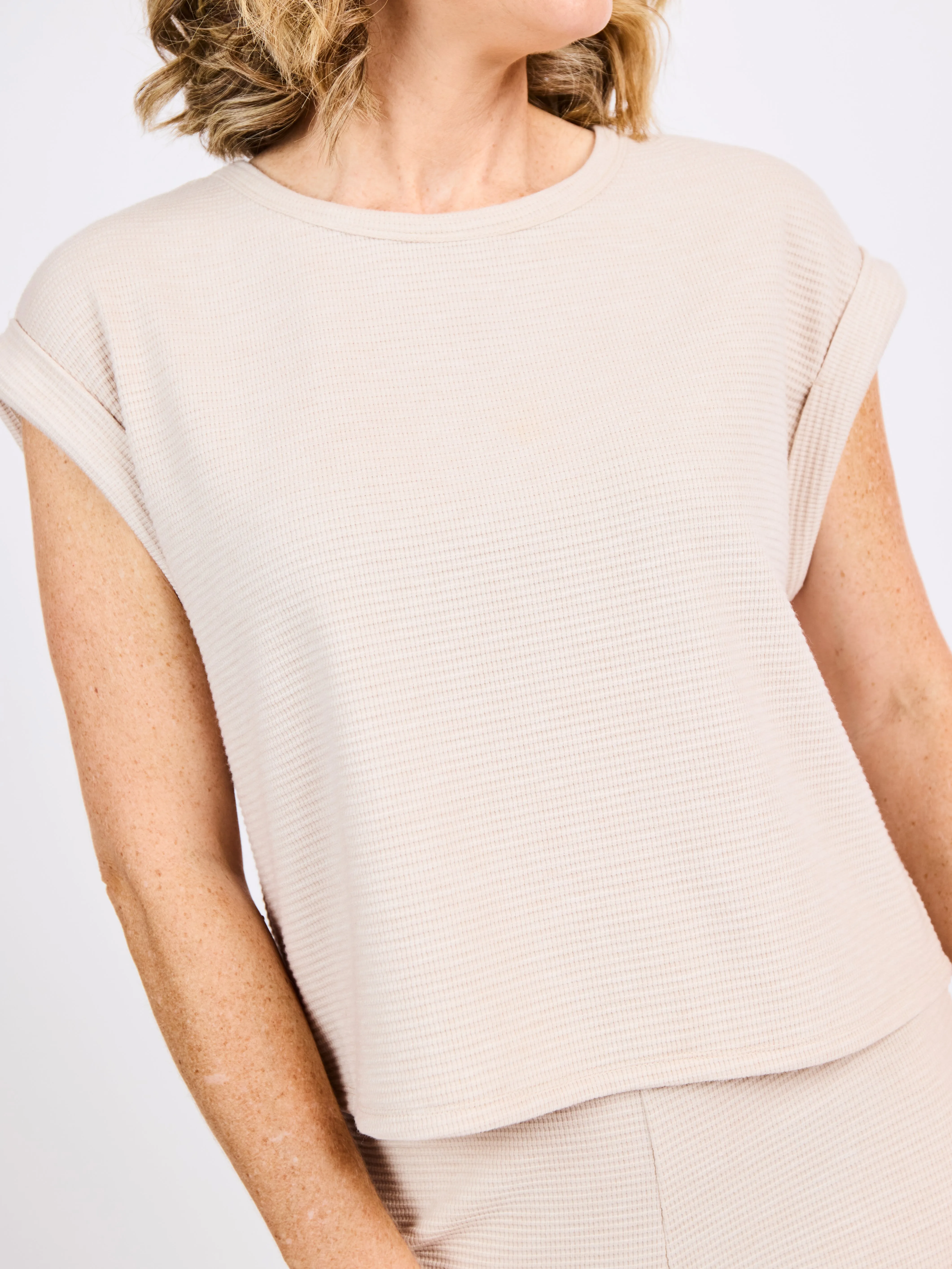 Locket Cuff Sleeve Tee sold by Sadie & Sage product image thumbnail 5