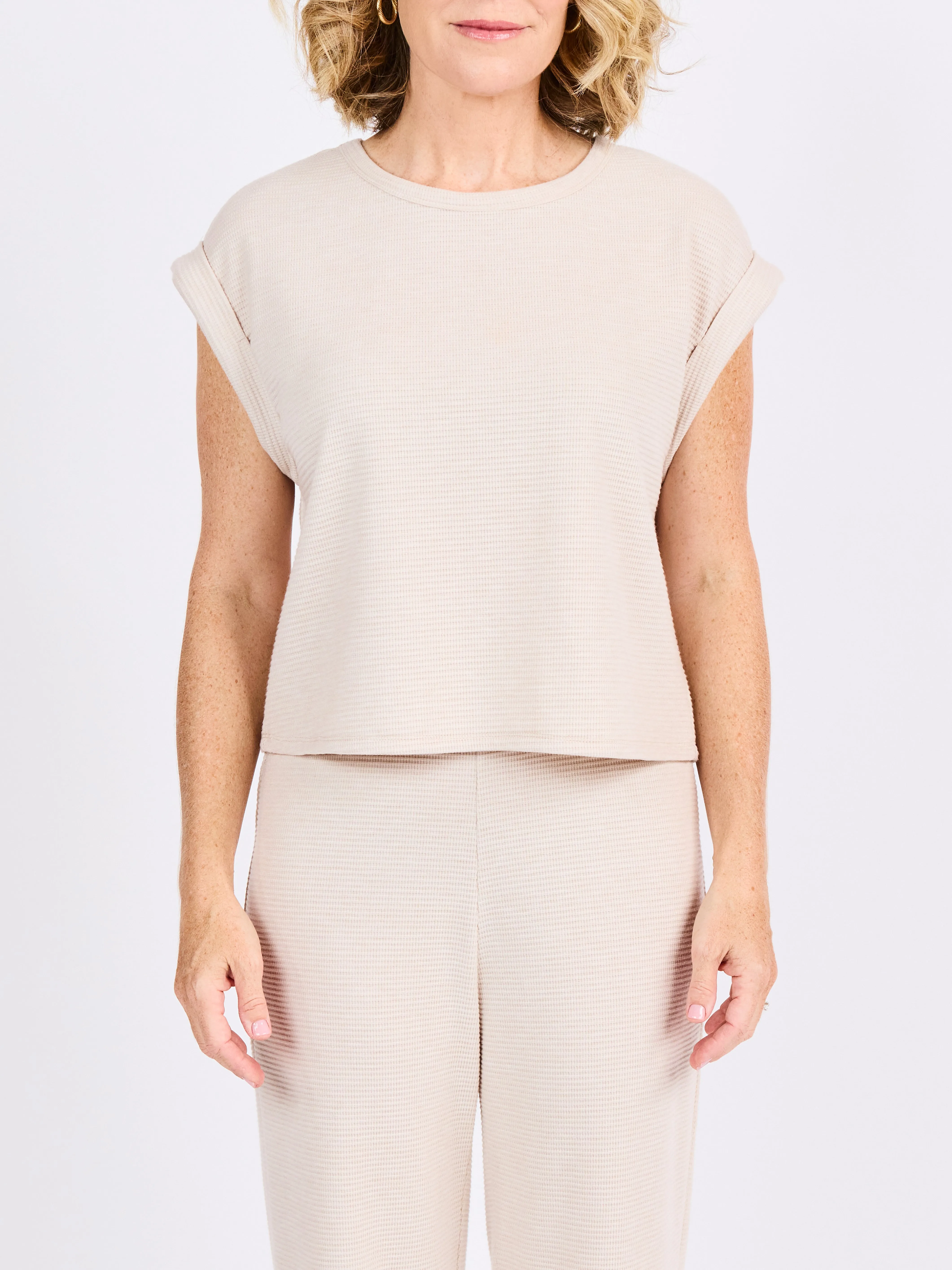 Locket Cuff Sleeve Tee sold by Sadie & Sage product image thumbnail 2