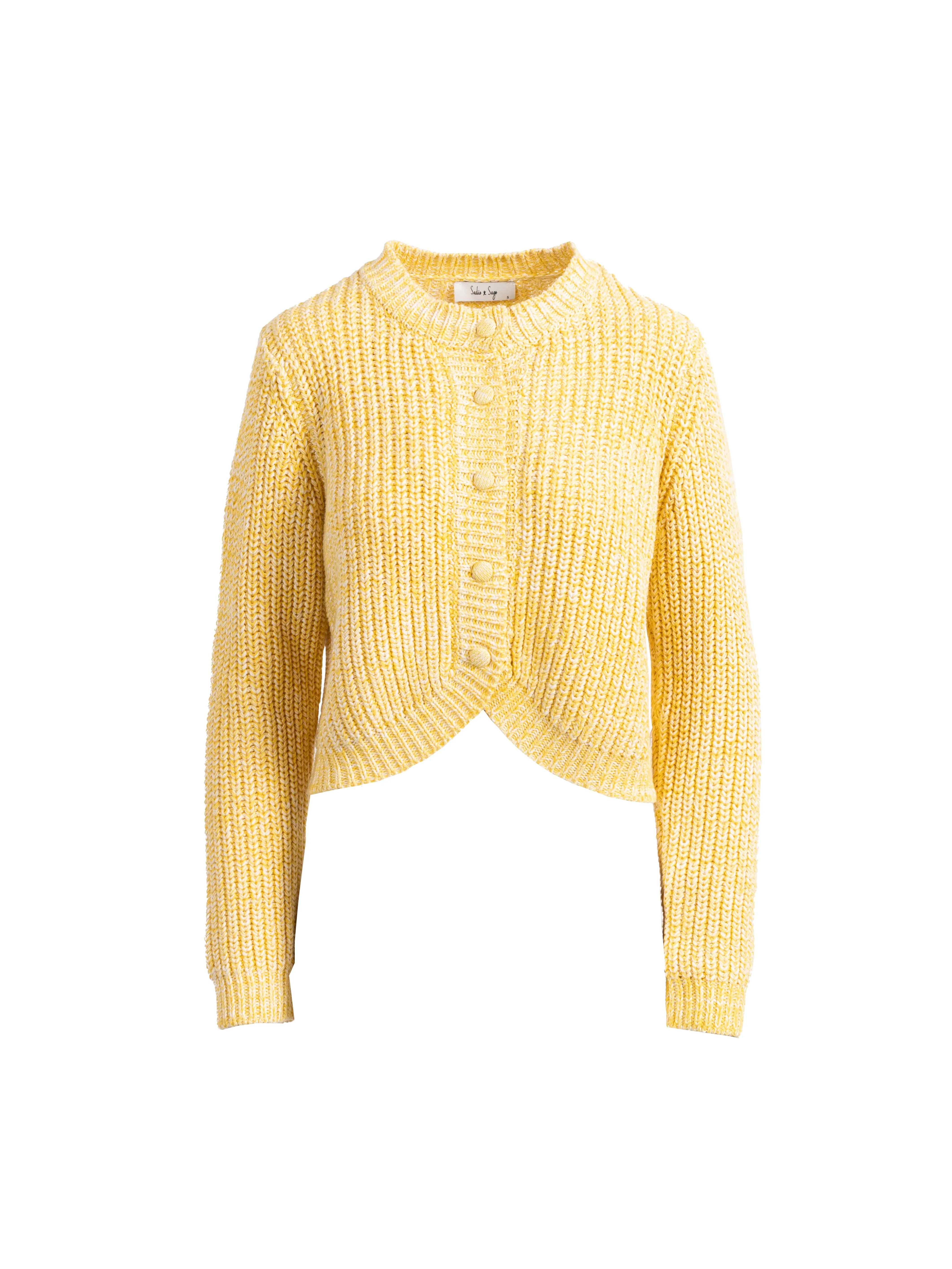 Sunroof Tulip Hem Cardi sold by Sadie & Sage