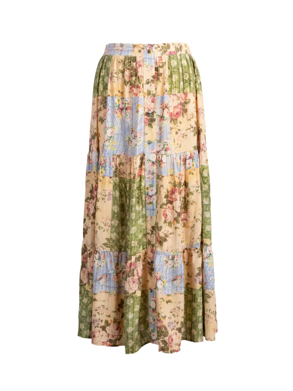 Treasured Trove Midi Skirt sold by Sadie & Sage