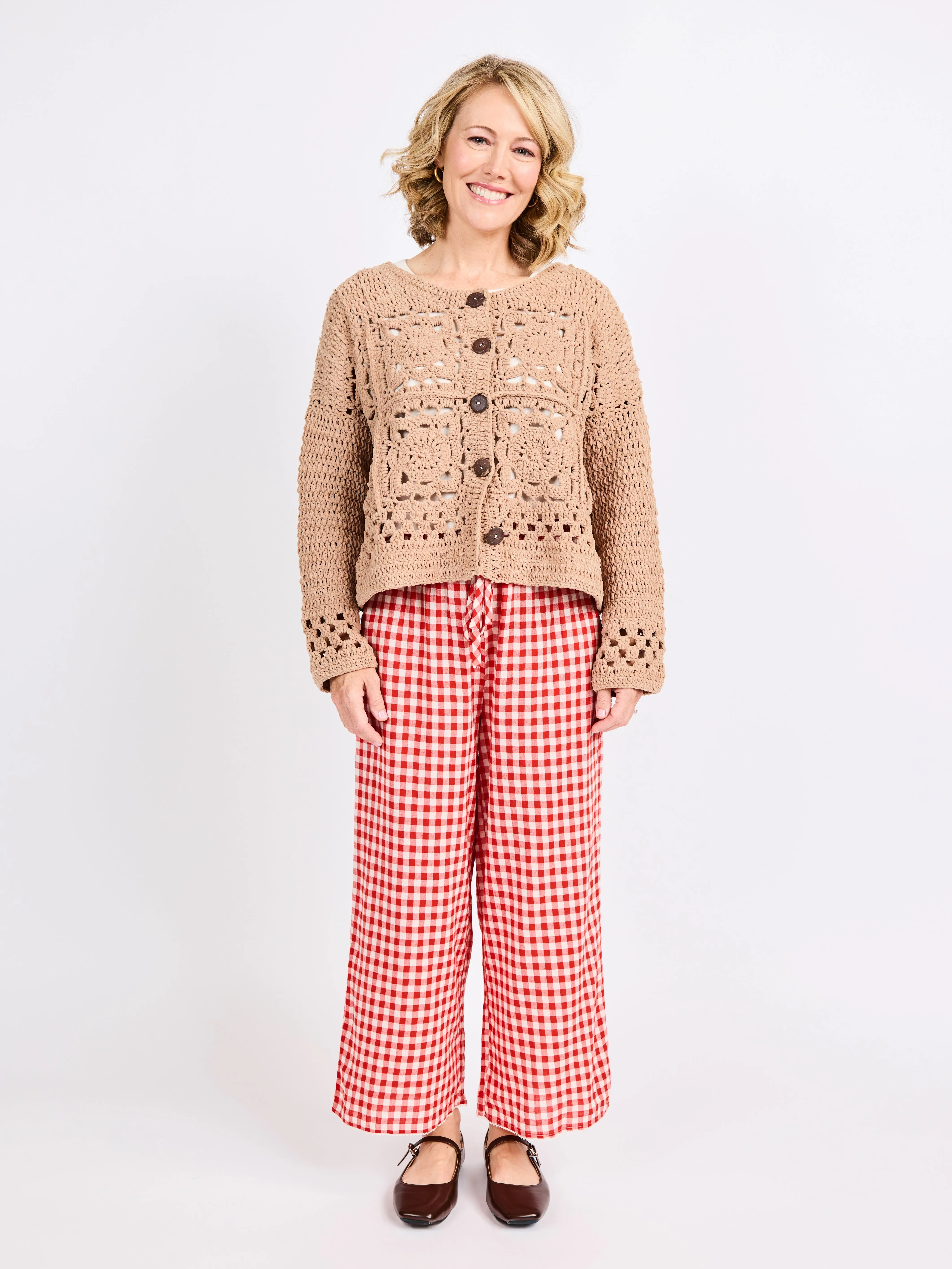 Caudalie Handknit Cardi sold by Sadie & Sage product image thumbnail 3