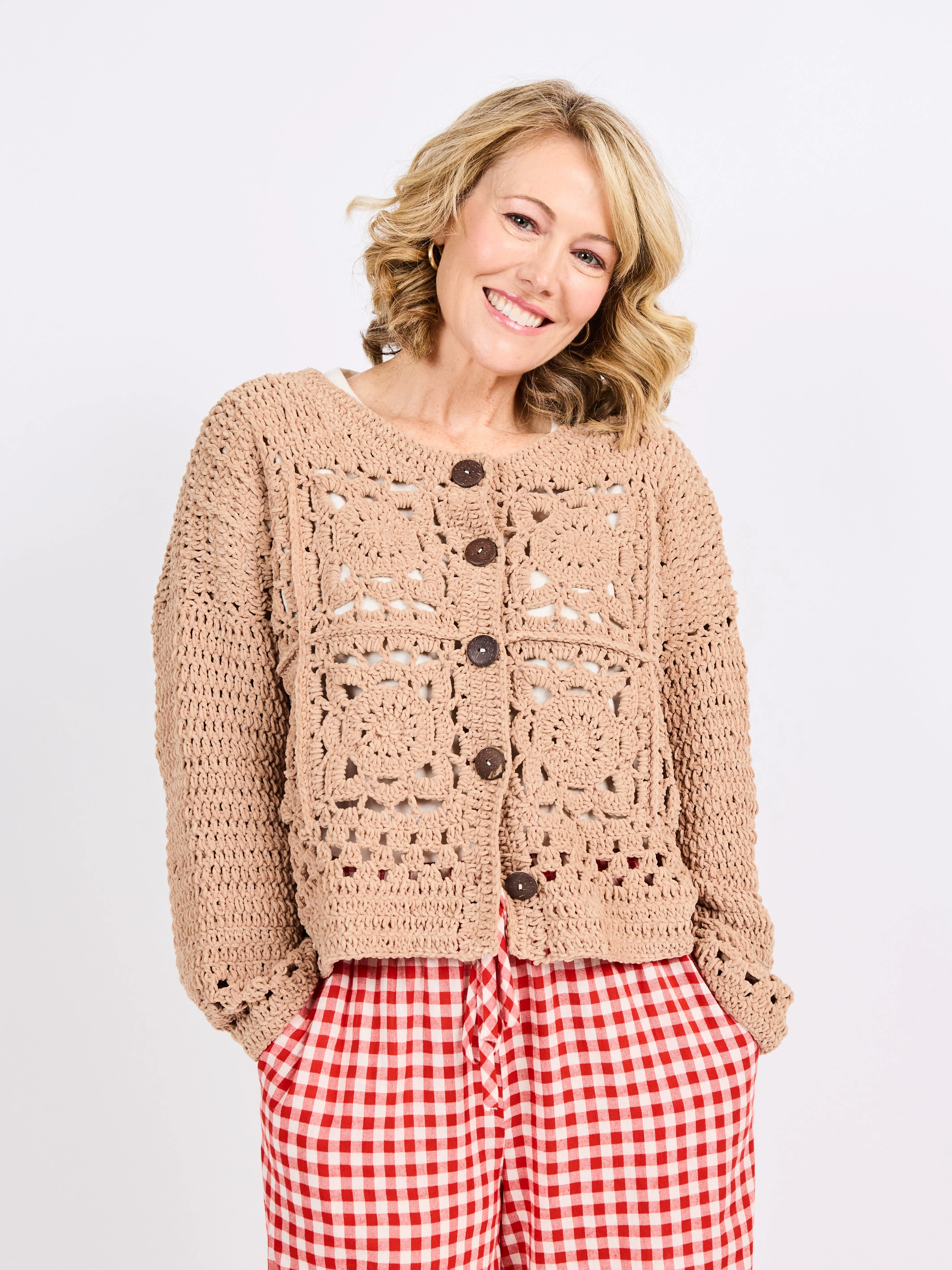 Caudalie Handknit Cardi sold by Sadie & Sage product image thumbnail 2